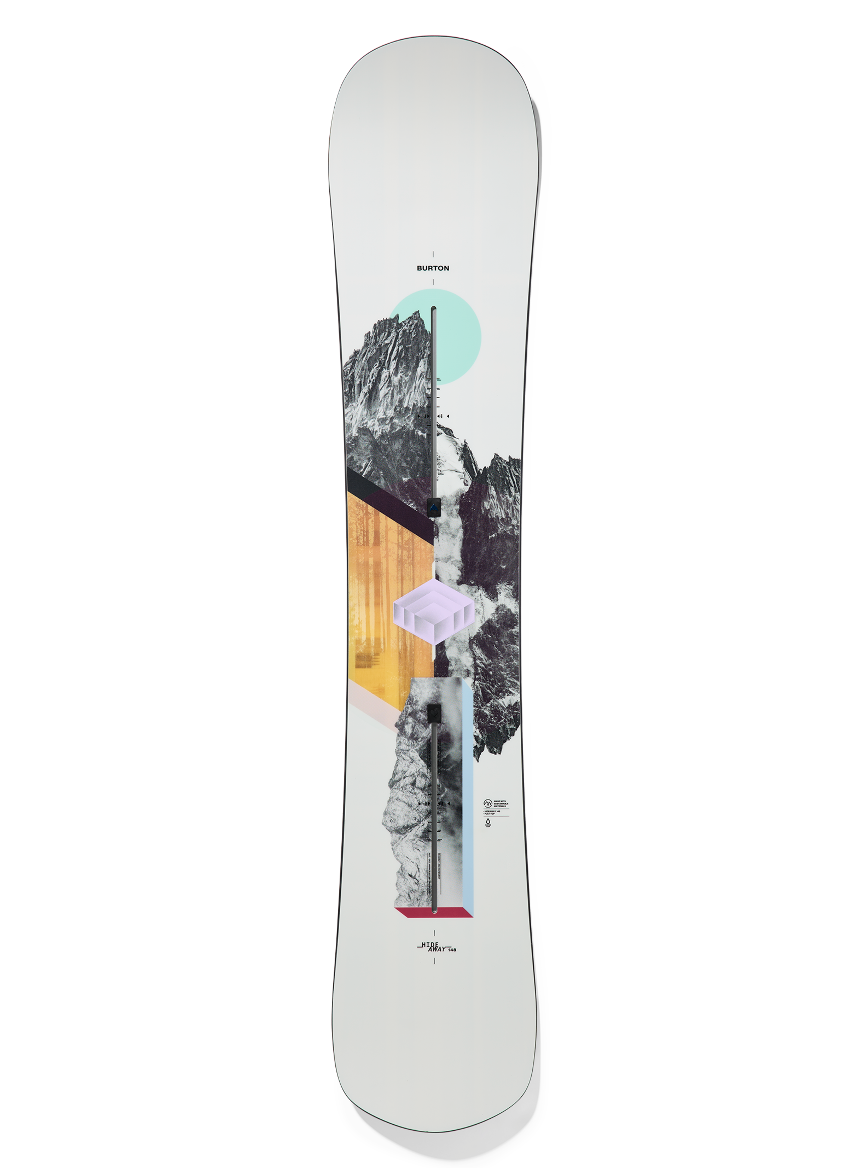Women's Burton Hideaway Flat Top Snowboard | Burton.com Winter 2026 Women's Burton Hideaway Flat Top Snowboard | Burton.com Winter 2026