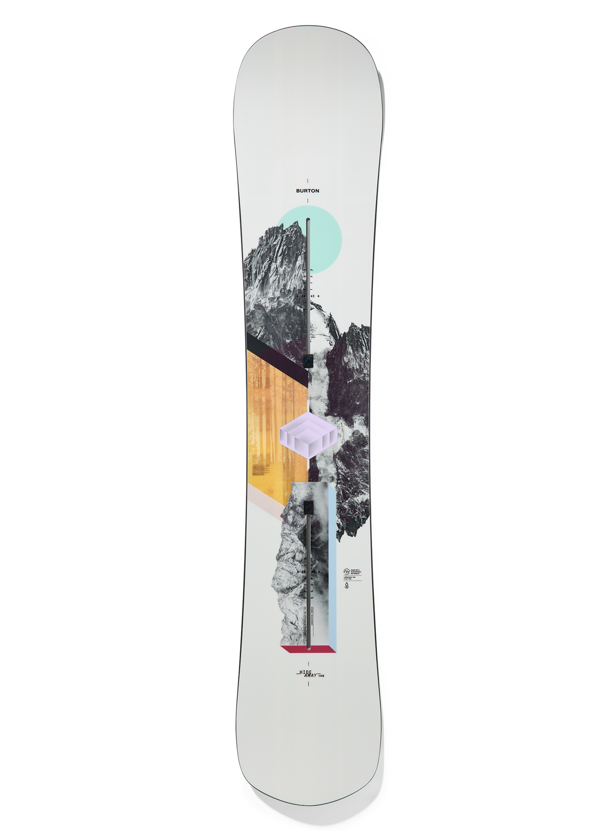 Product image of Women's Burton Hideaway Flat Top Snowboard[Variant:Graphic]