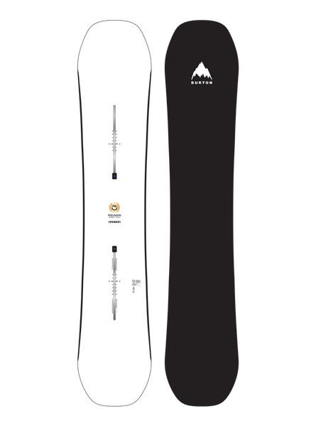 Women's Burton Feelgood Flying V Snowboard, White / 146