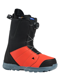 Product image of Men's Burton Moto BOA® Snowboard Boots[Variant:Black / Fiesta Red]