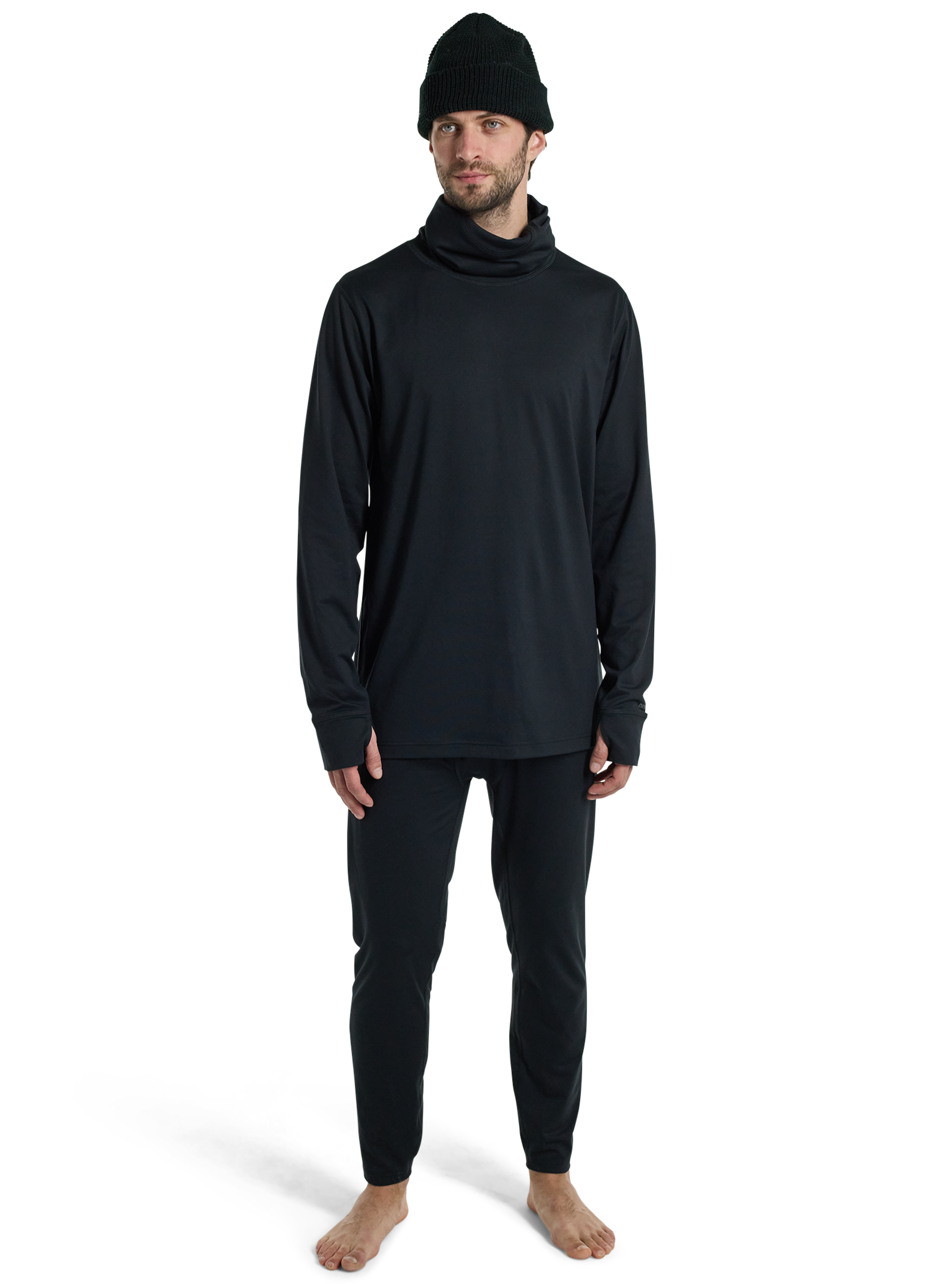 Burton – Haut couche de base à col montant intermédiaire pour homme