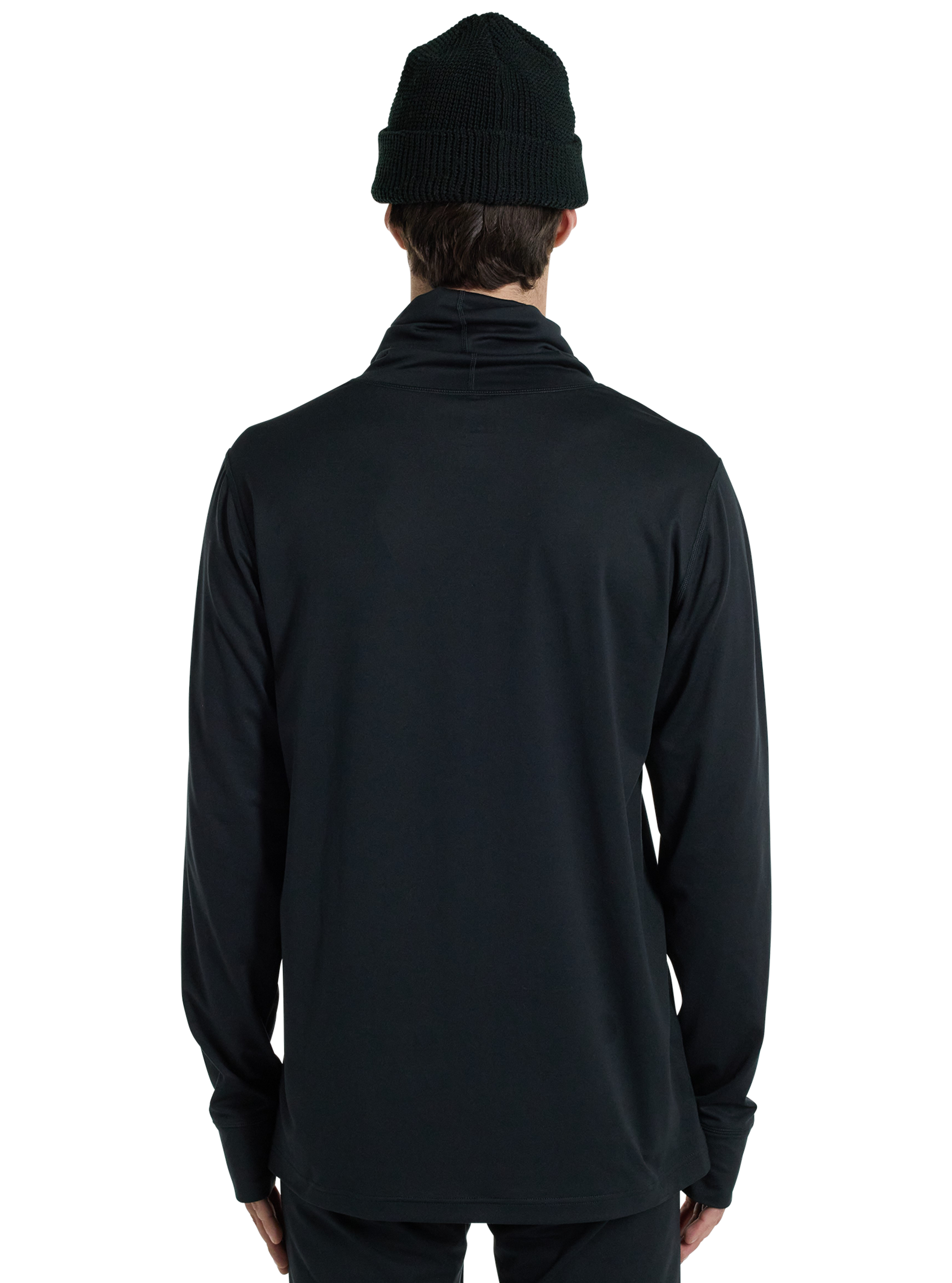 Product image of Men's Burton Midweight Base Layer Long Neck Shirt[Variant:True Black]