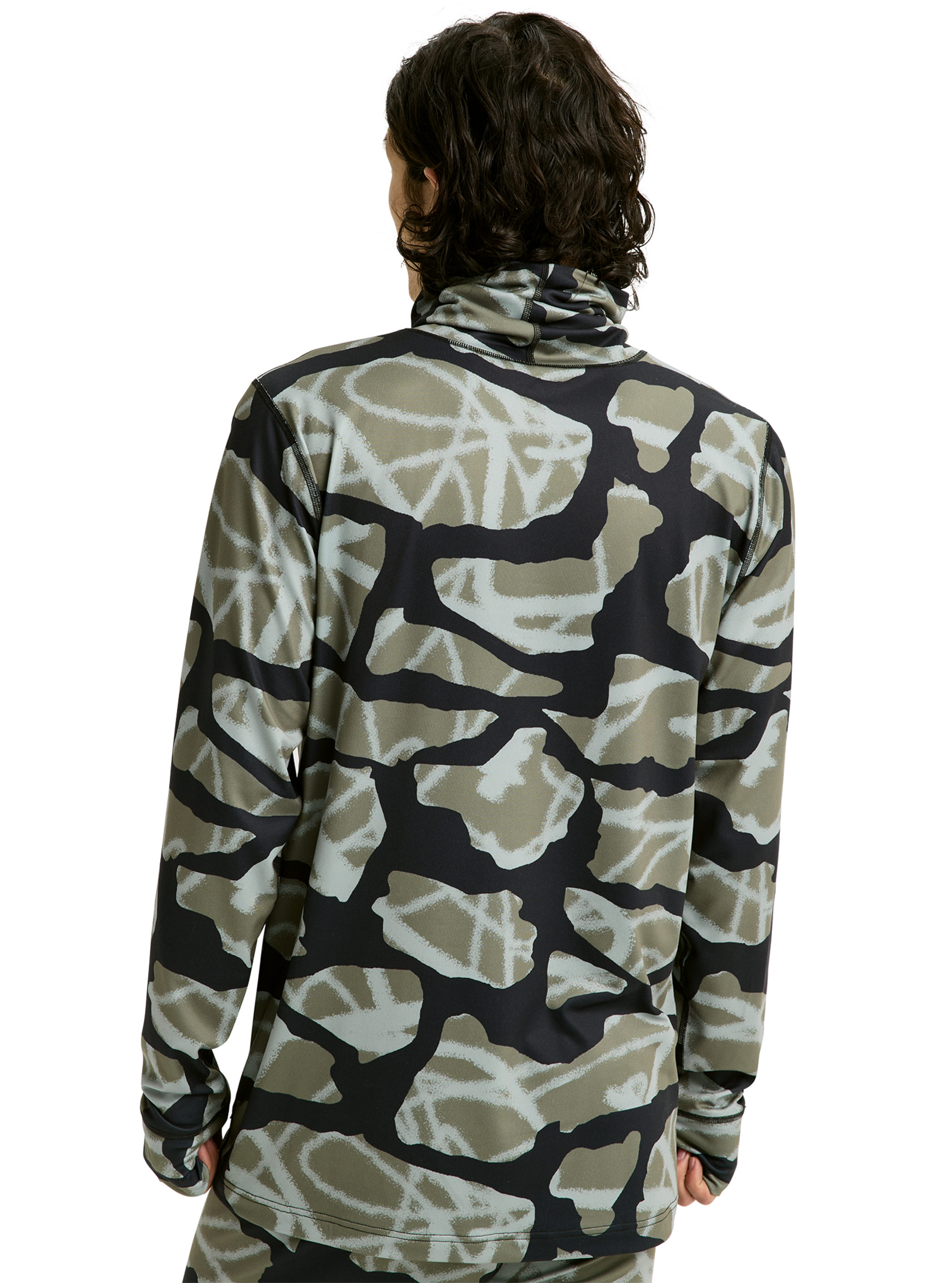 Product image of Men's Burton Midweight Base Layer Long Neck Shirt[Variant:Graffiti Camo]