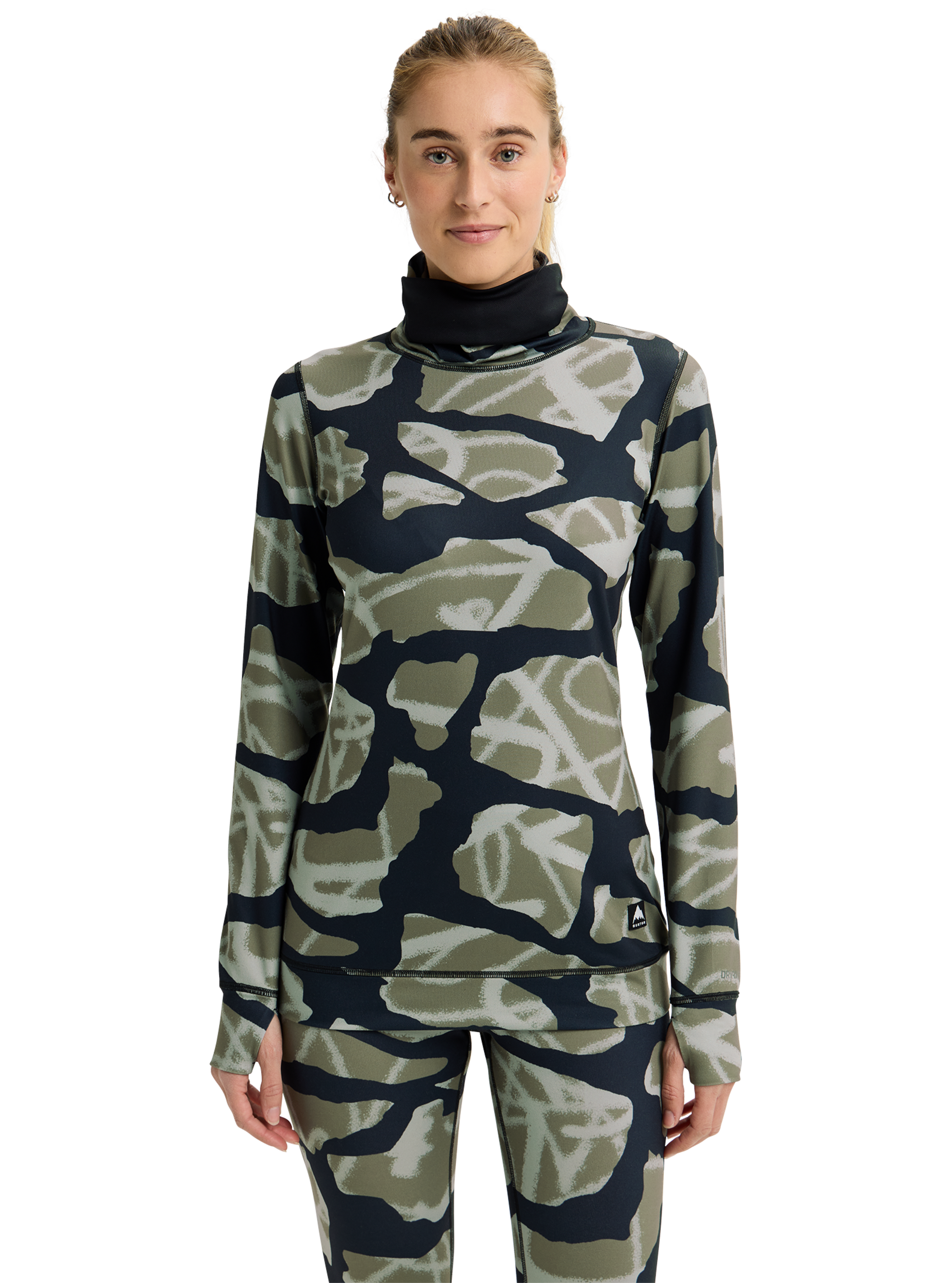 Product image of Women's Burton Midweight Base Layer Long Neck Shirt[Variant:Graffiti Camo]