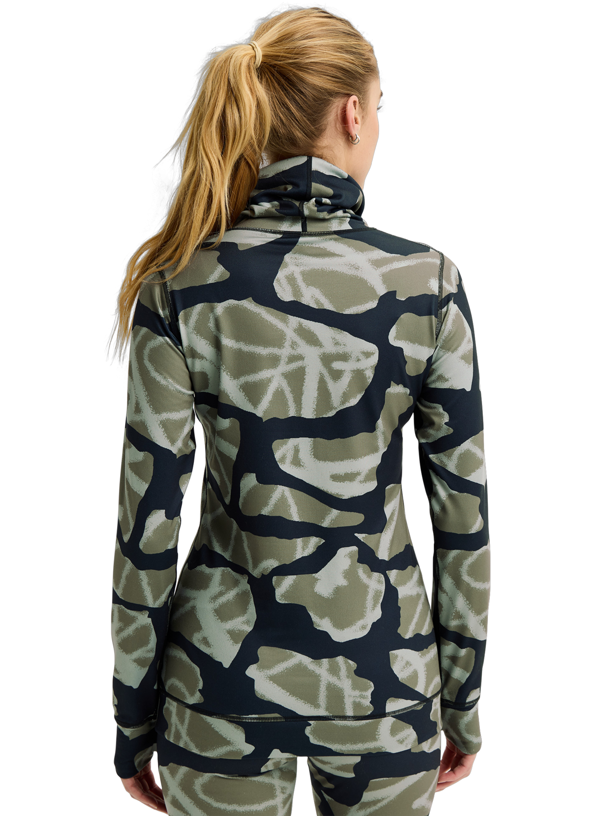Product image of Women's Burton Midweight Base Layer Long Neck Shirt[Variant:Graffiti Camo]