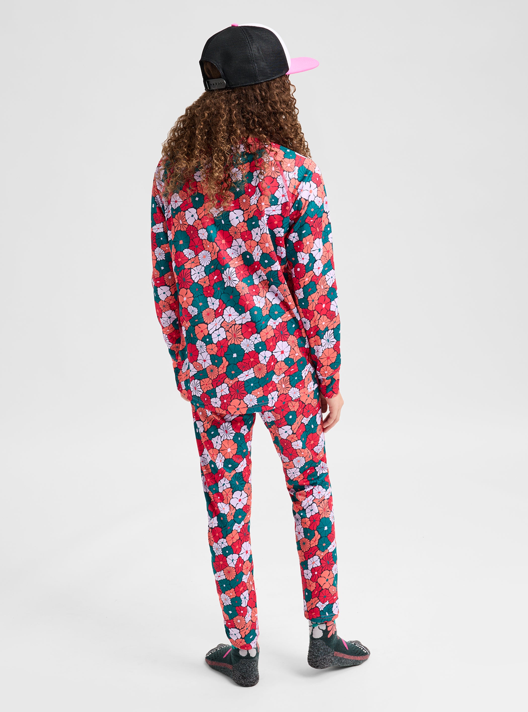 Product image of Kids' Burton Lightweight Base Layer Set[Variant:Pop Floral]