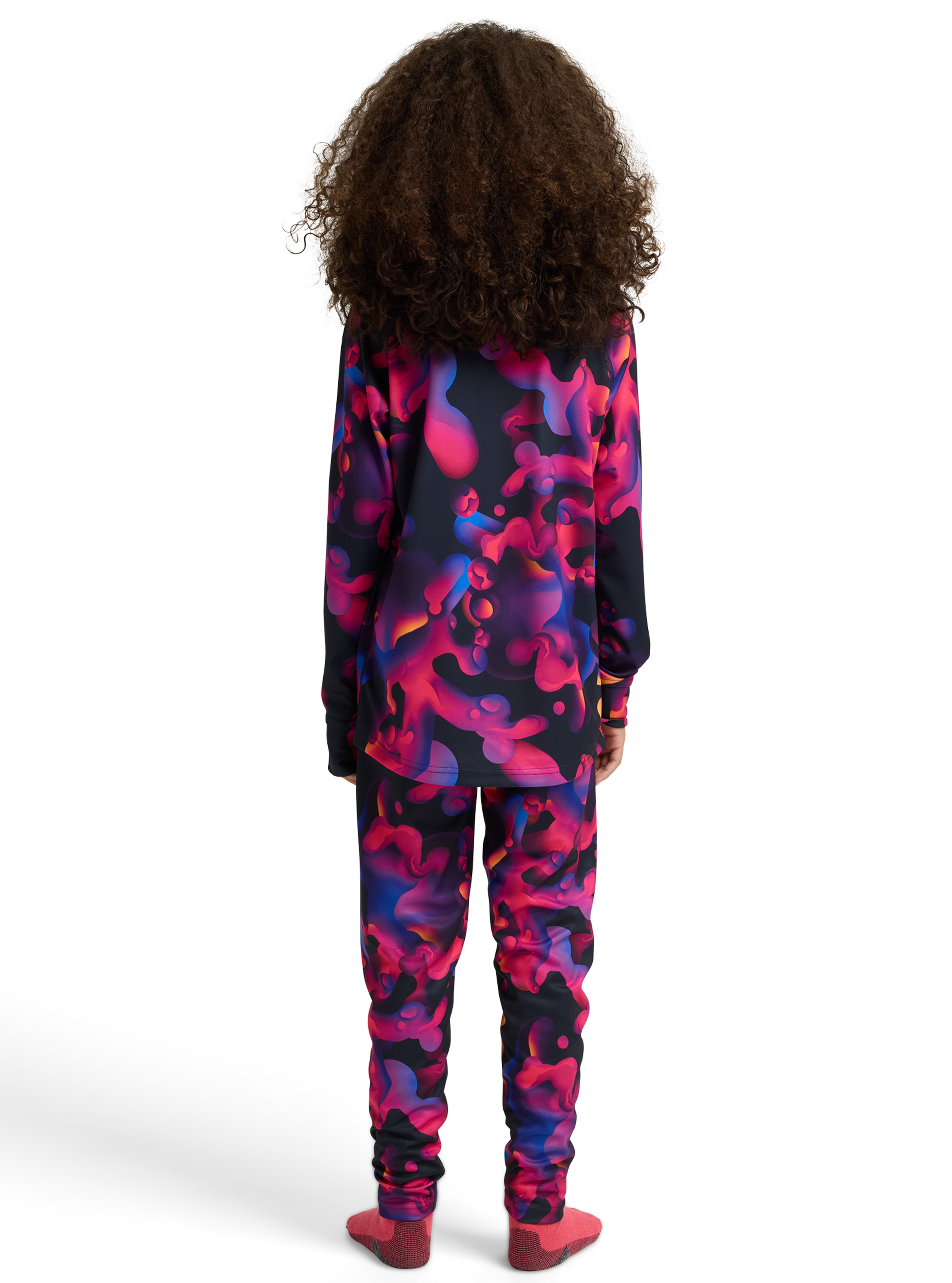Product image of Kids' Burton Lightweight Base Layer Set[Variant:Lava Lamp]