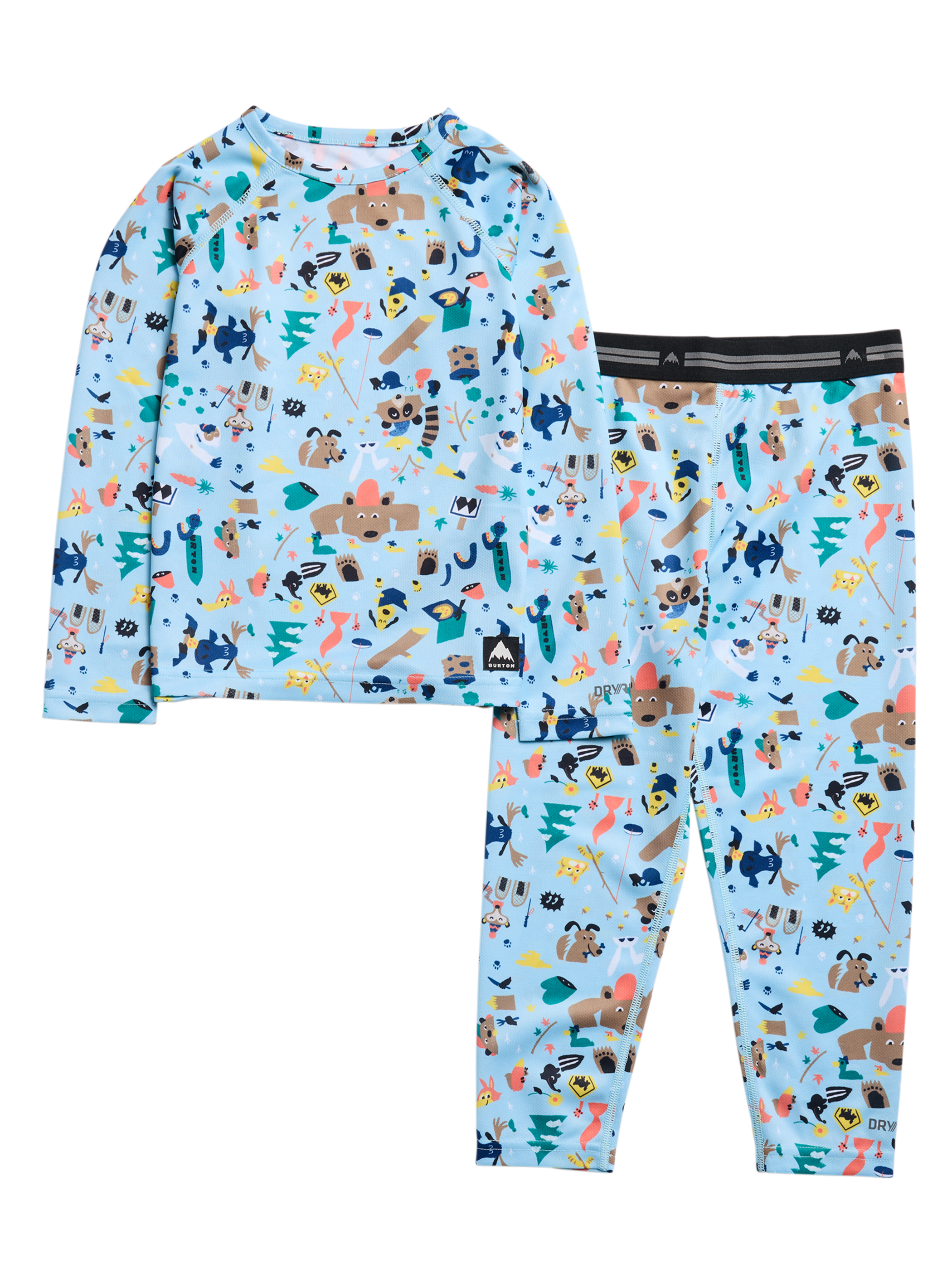 Product image of Toddlers' Burton Lightweight Base Layer Set[Variant:Critters]
