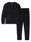 Product image of Kids' Burton Fleece Base Layer Set[Variant:True Black]