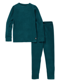 Product image of Kids' Burton Fleece Base Layer Set[Variant:Deep Emerald]