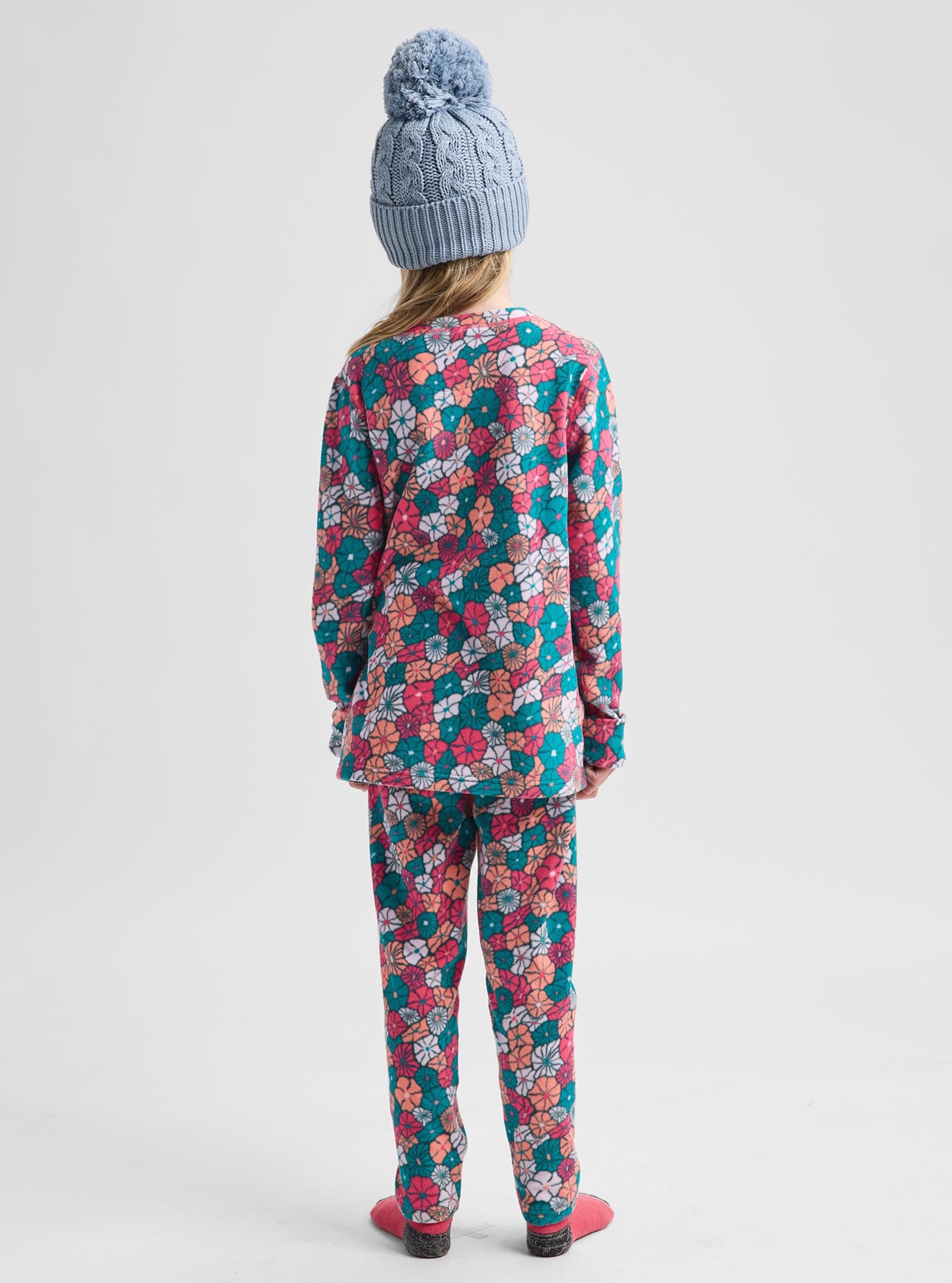 Product image of Kids' Burton Fleece Base Layer Set[Variant:Pop Floral]