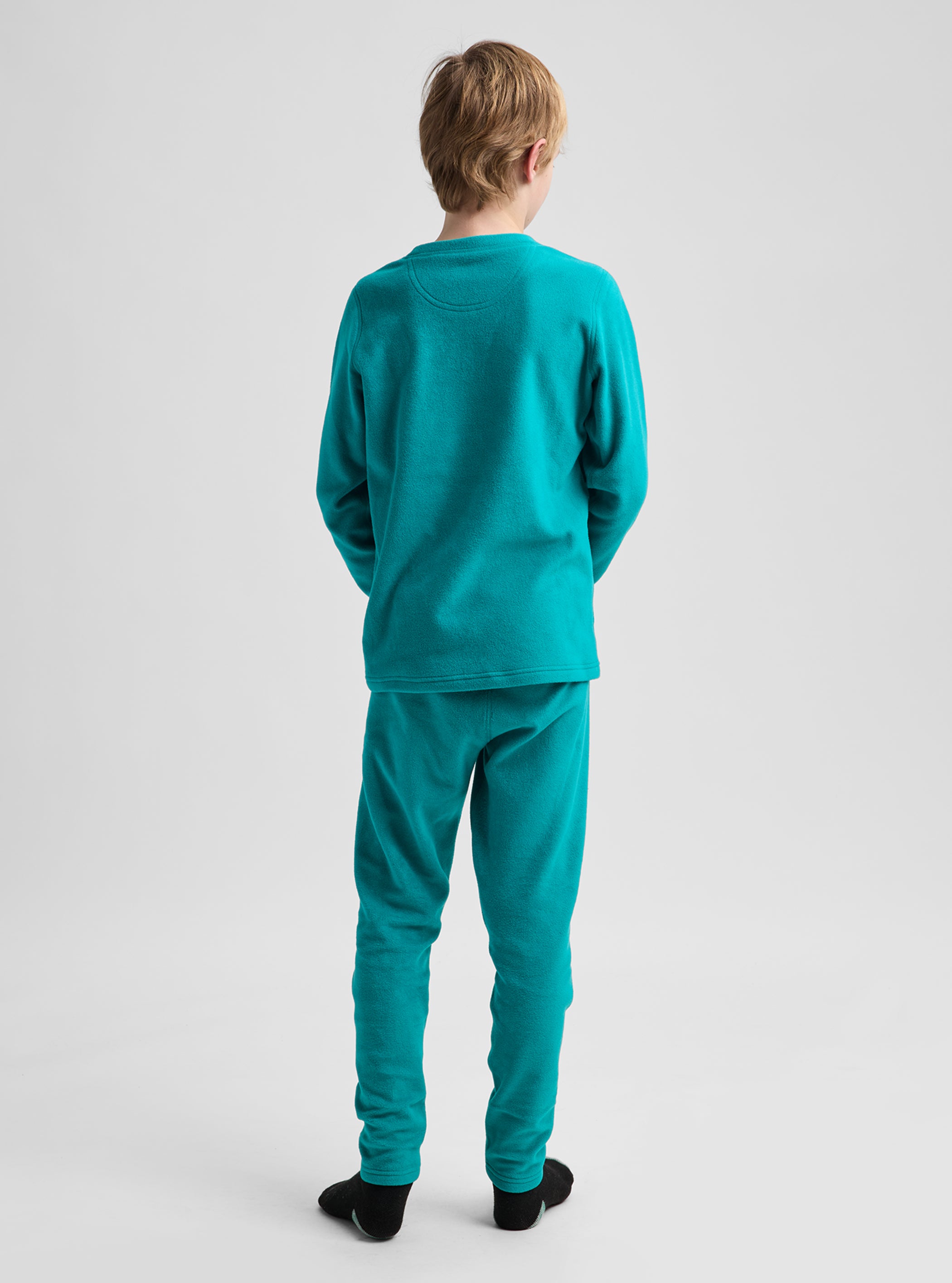 Product image of Kids' Burton Fleece Base Layer Set[Variant:Pacific Teal]