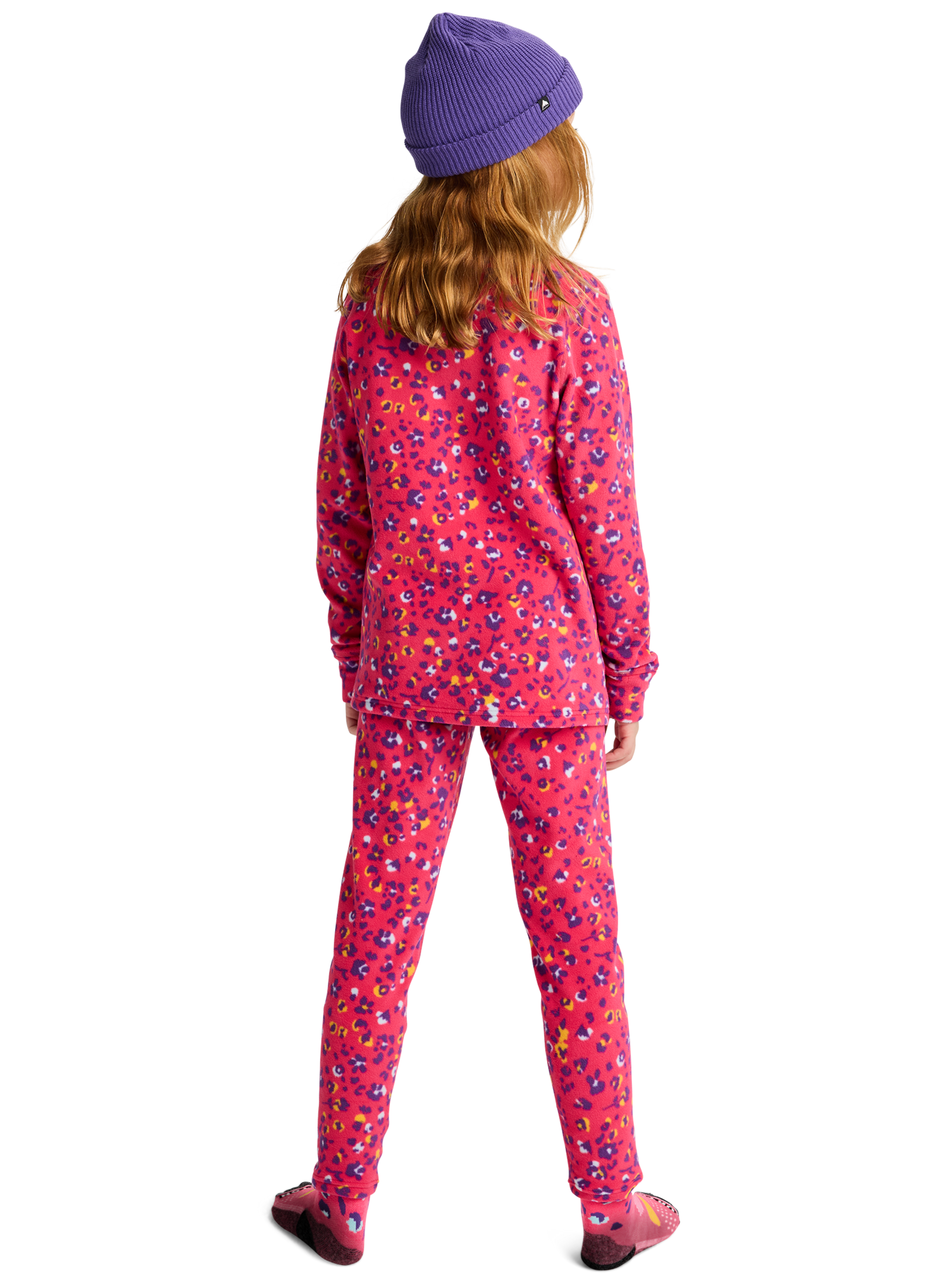 Product image of Kids' Burton Fleece Base Layer Set[Variant:Wildcat Floral]