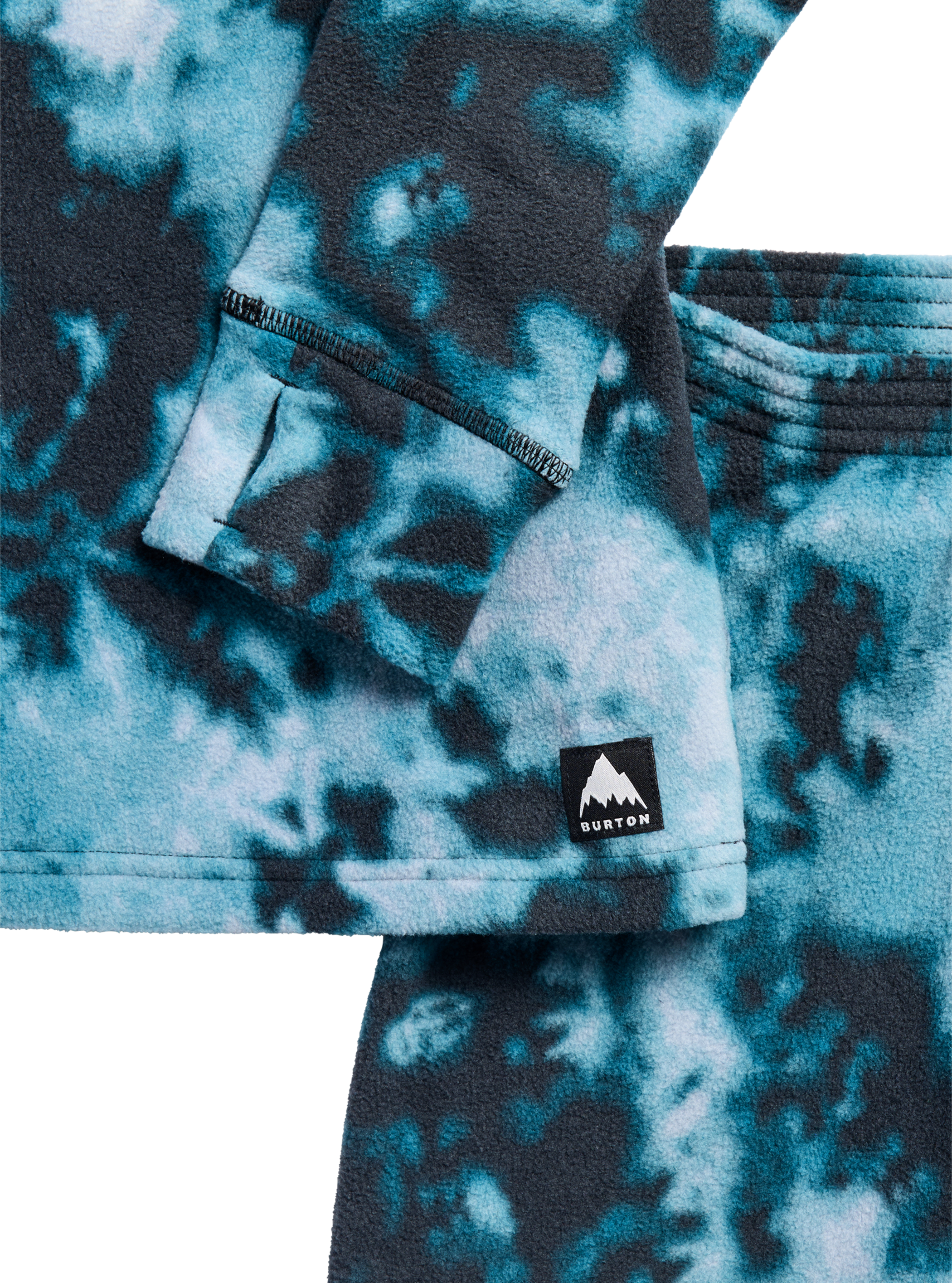 Product image of Kids' Burton Fleece Base Layer Set[Variant:Crumple Dye]