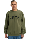 Product image of Burton BRTN Crewneck Sweatshirt[Variant:Forest Moss]