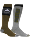 Product image of Men's Burton Weekend Midweight Socks 2-Pack[Variant:Dried Moss]