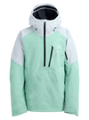 Product image of Men's Burton [ak] Velocity GORE‑TEX 2L Anorak Jacket[Variant:Soft Sage / Gray Cloud]