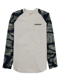 Product image of Men's Burton Roadie Base Layer Tech T-Shirt[Variant:Stout White / Graffiti Camo]