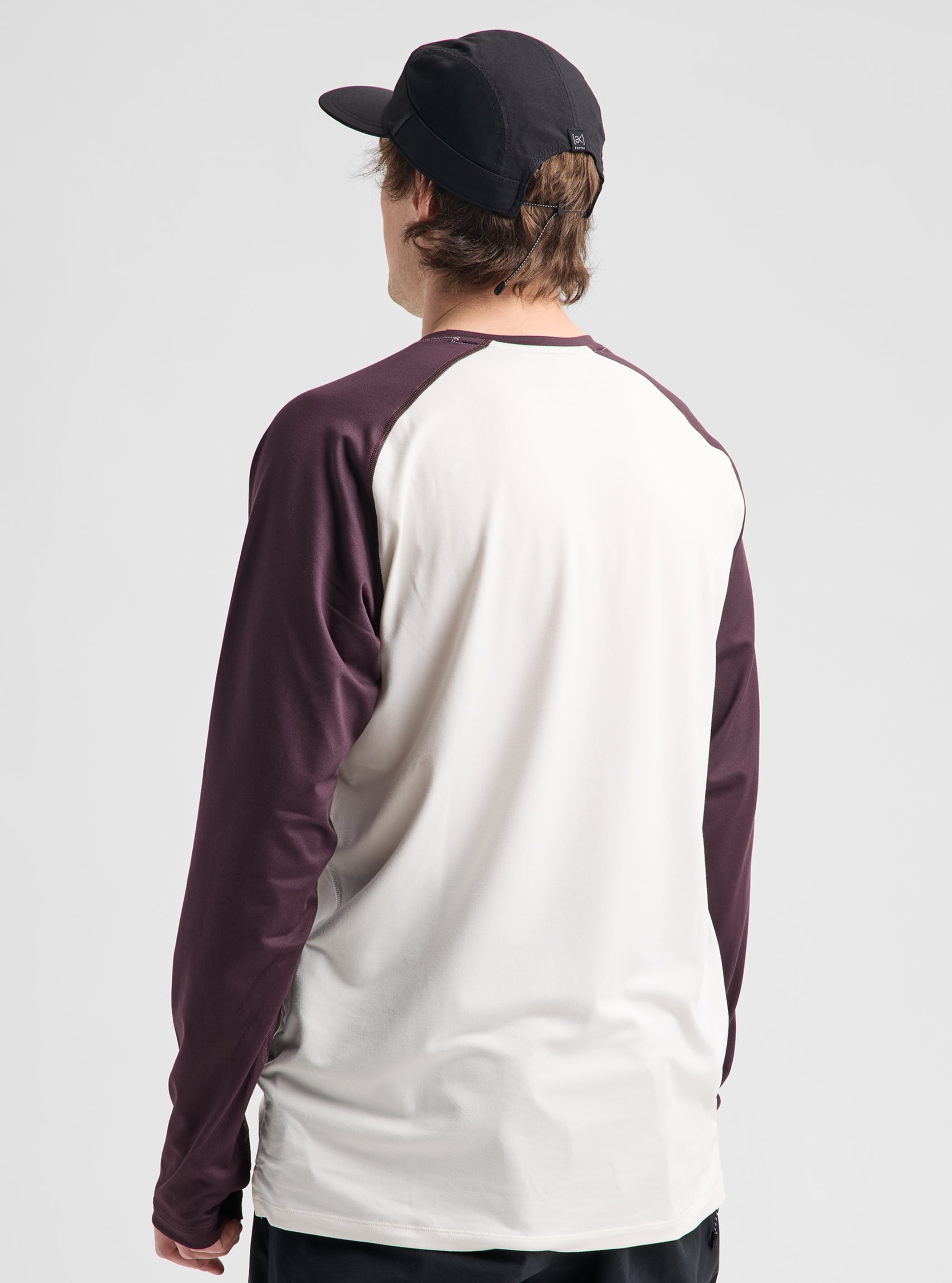 Product image of Men's Burton Roadie Base Layer Tech T-Shirt[Variant:Stout White / Bear Hug Brown]