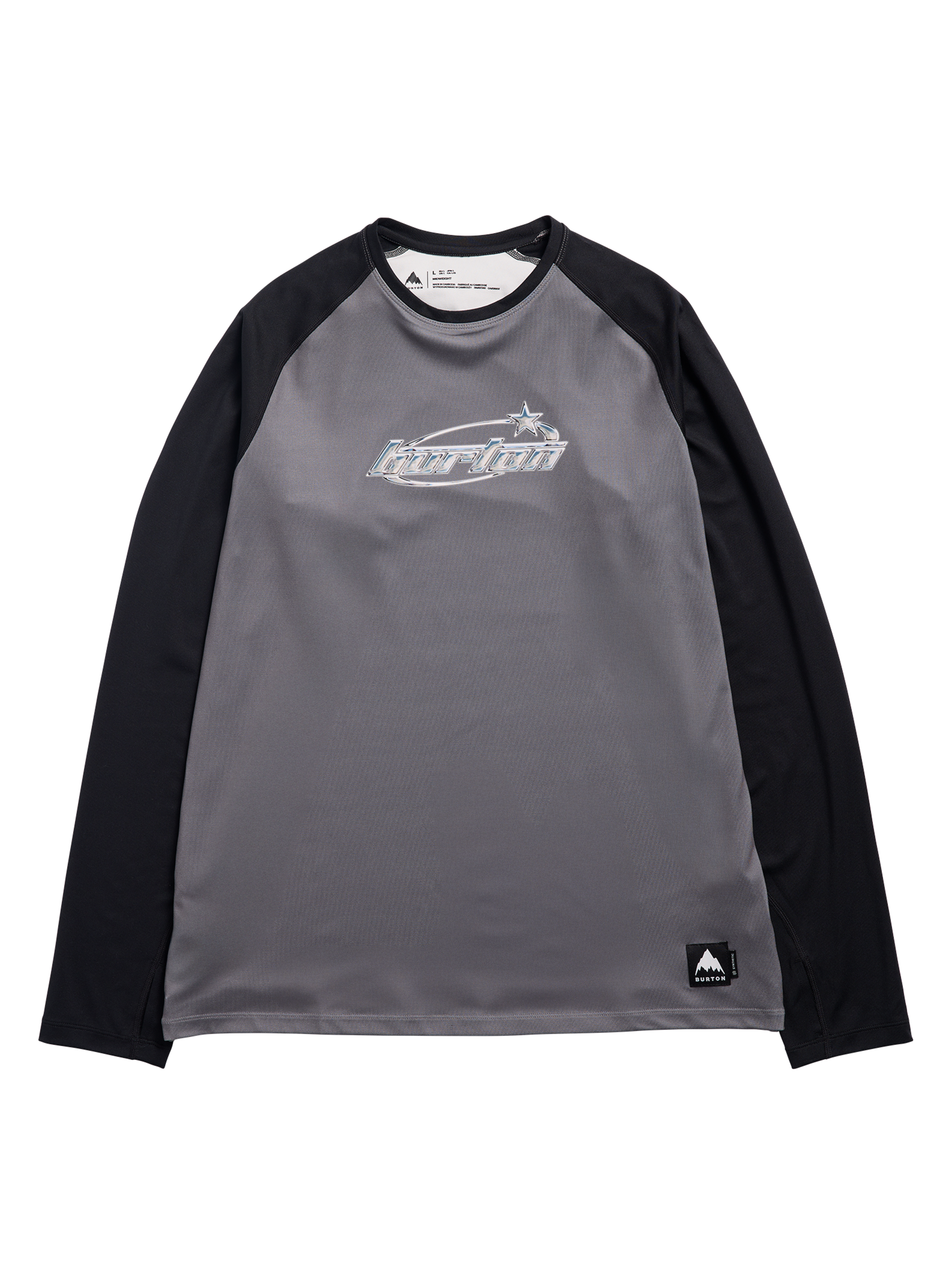 Product image of Men's Burton Roadie Base Layer Tech T-Shirt[Variant:Dragon / True Black]