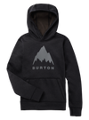 Product image of Kids' Burton Oak Pullover Hoodie[Variant:True Black Heather]