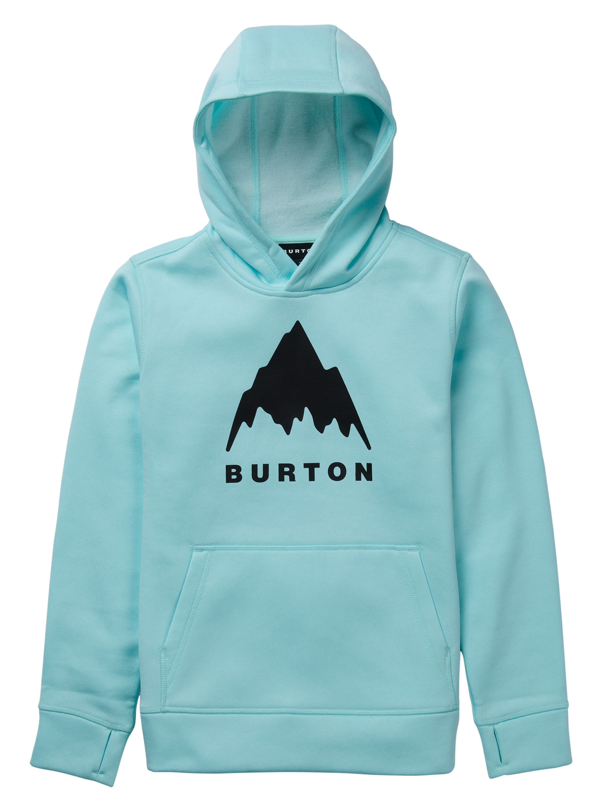 Product image of Kids' Burton Oak Pullover Hoodie[Variant:Light Teal Heather]
