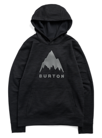 Product image of Kids' Burton Oak Pullover Hoodie[Variant:True Black Heather]