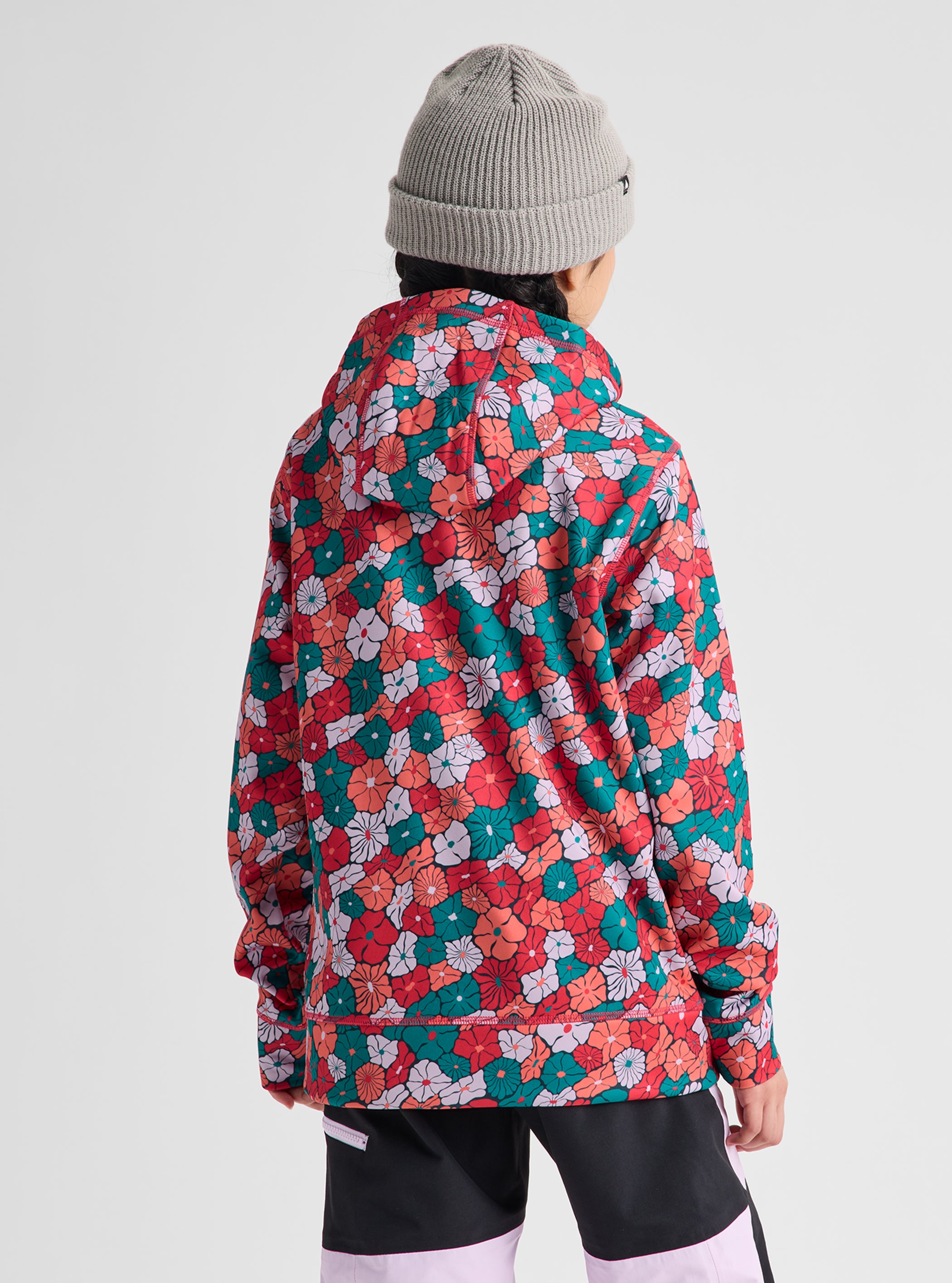 Product image of Kids' Burton Oak Pullover Hoodie[Variant:Pop Floral]