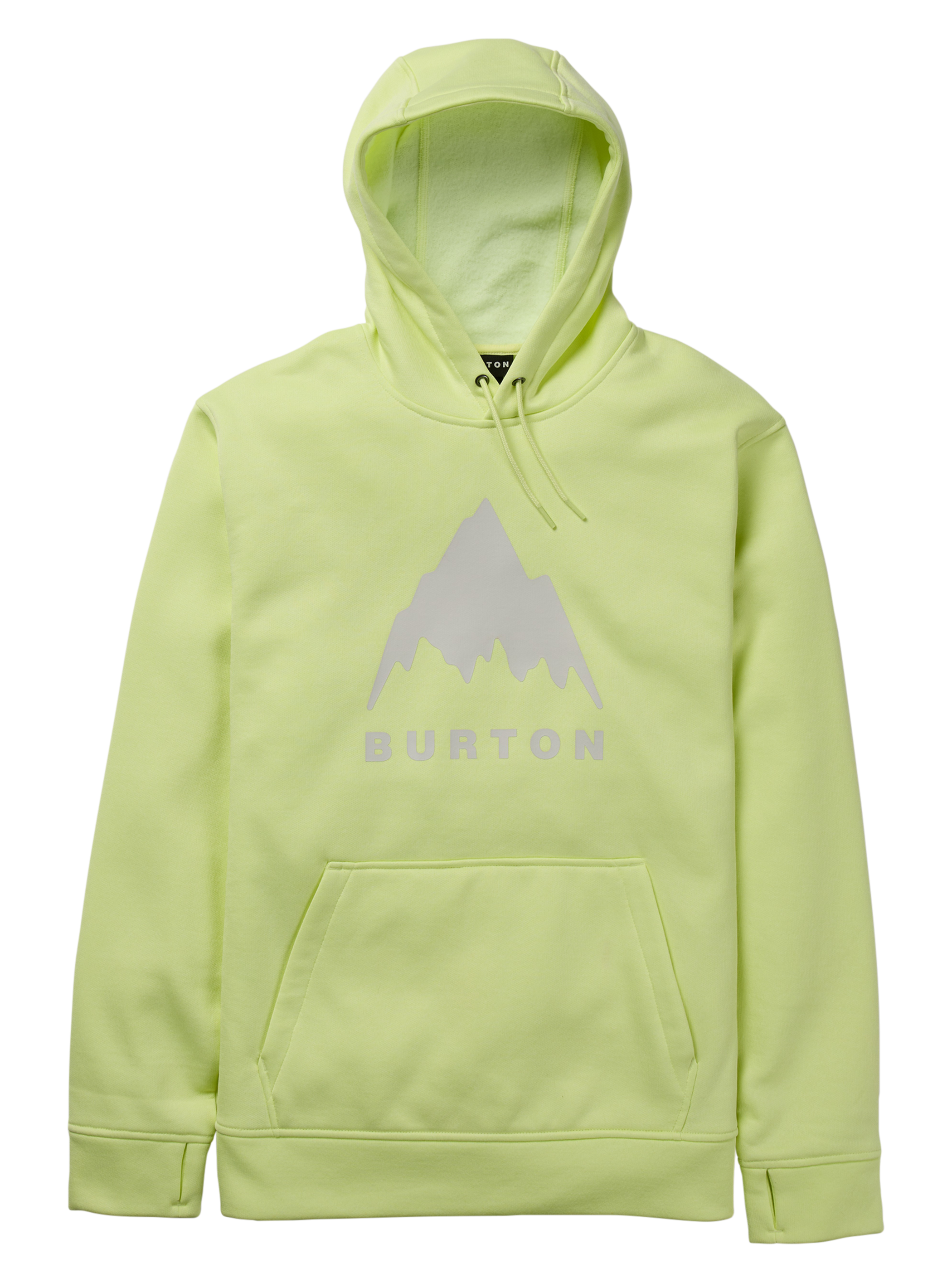 Product image of Men's Burton Oak Pullover Hoodie[Variant:Glow Yellow Green Heather]
