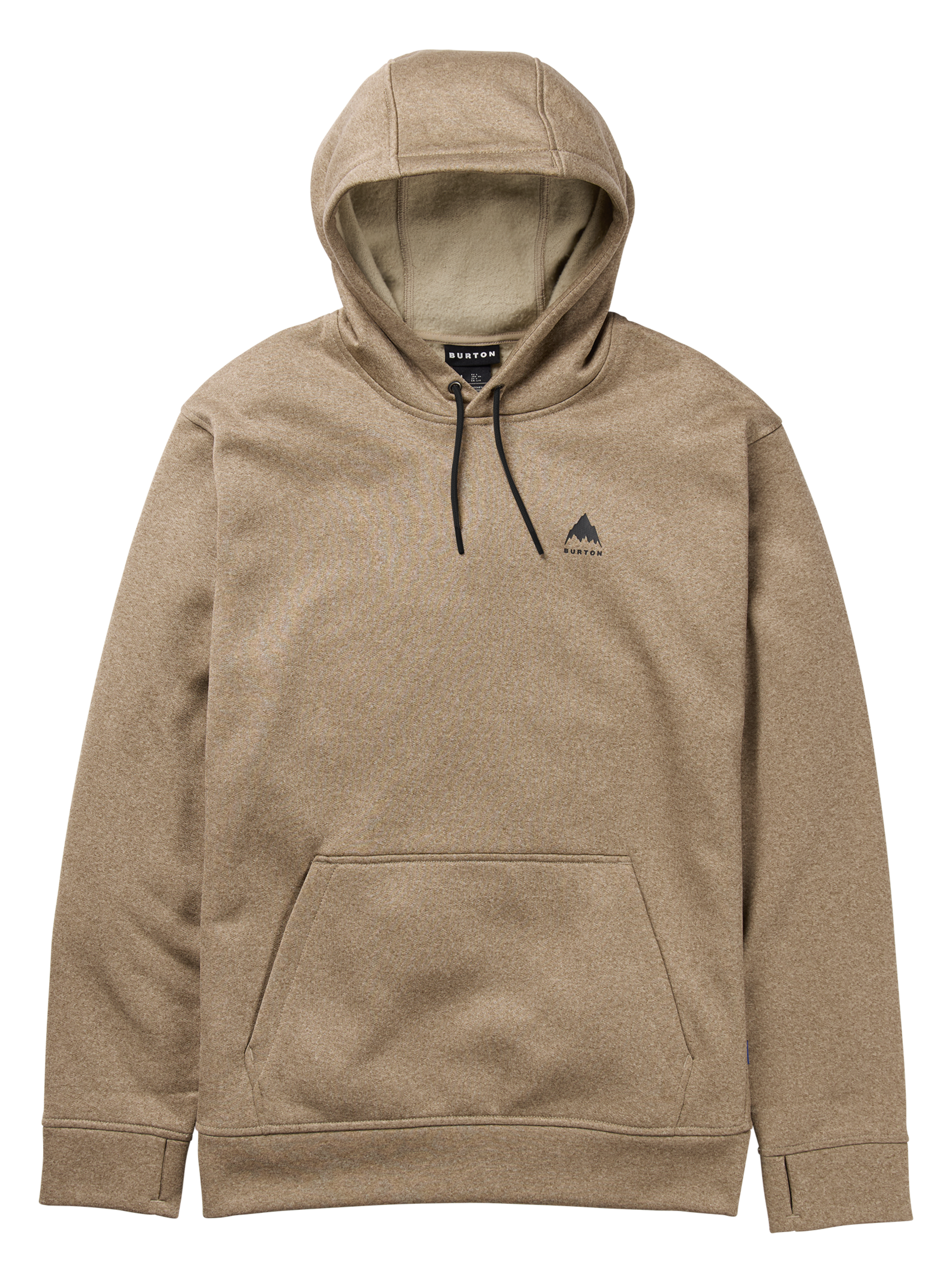 Men's Burton Oak Pullover Hoodie - Summit Taupe Heather &frasl; XS