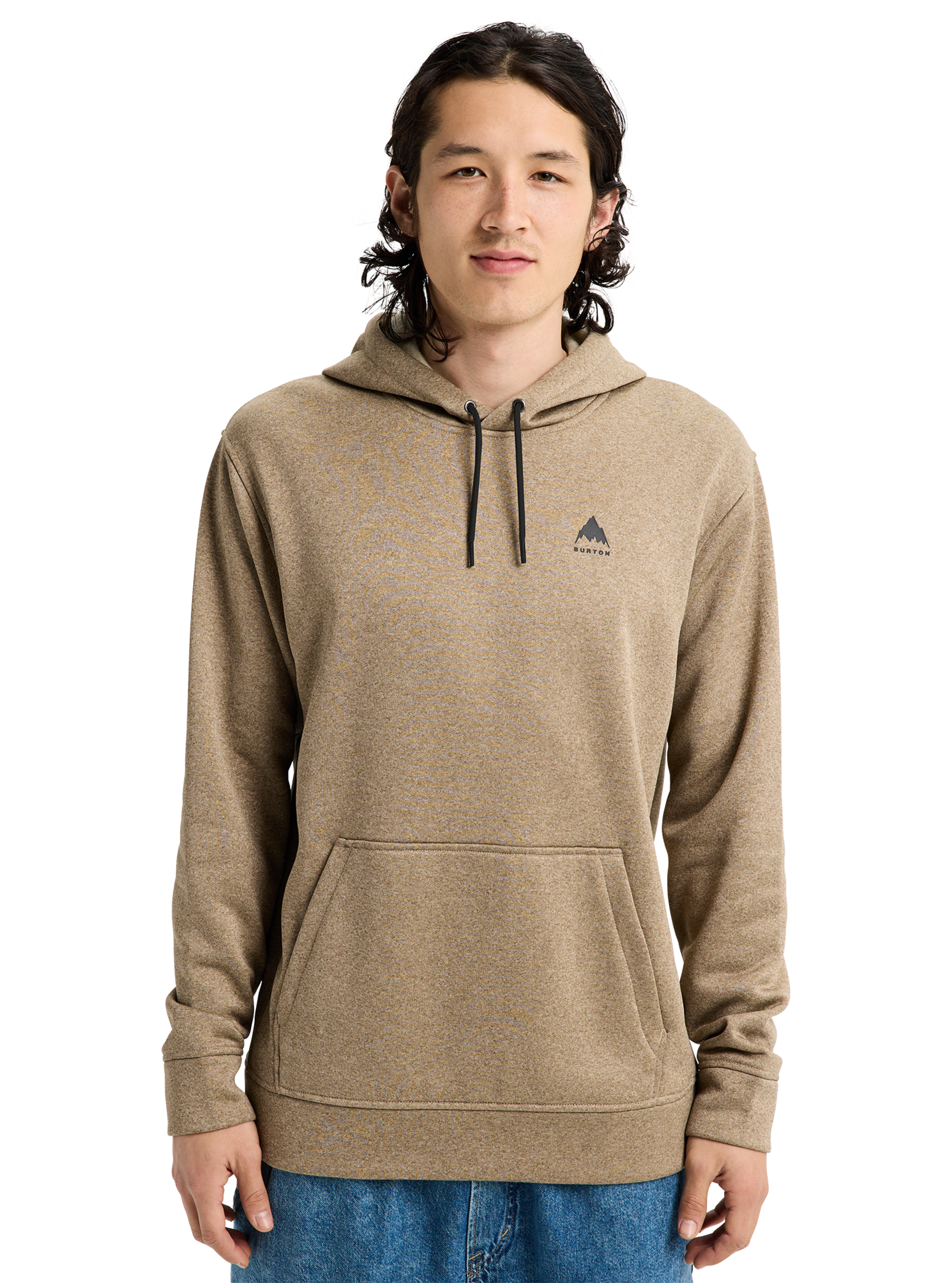 Product image of Men's Burton Oak Pullover Hoodie[Variant:Summit Taupe Heather]