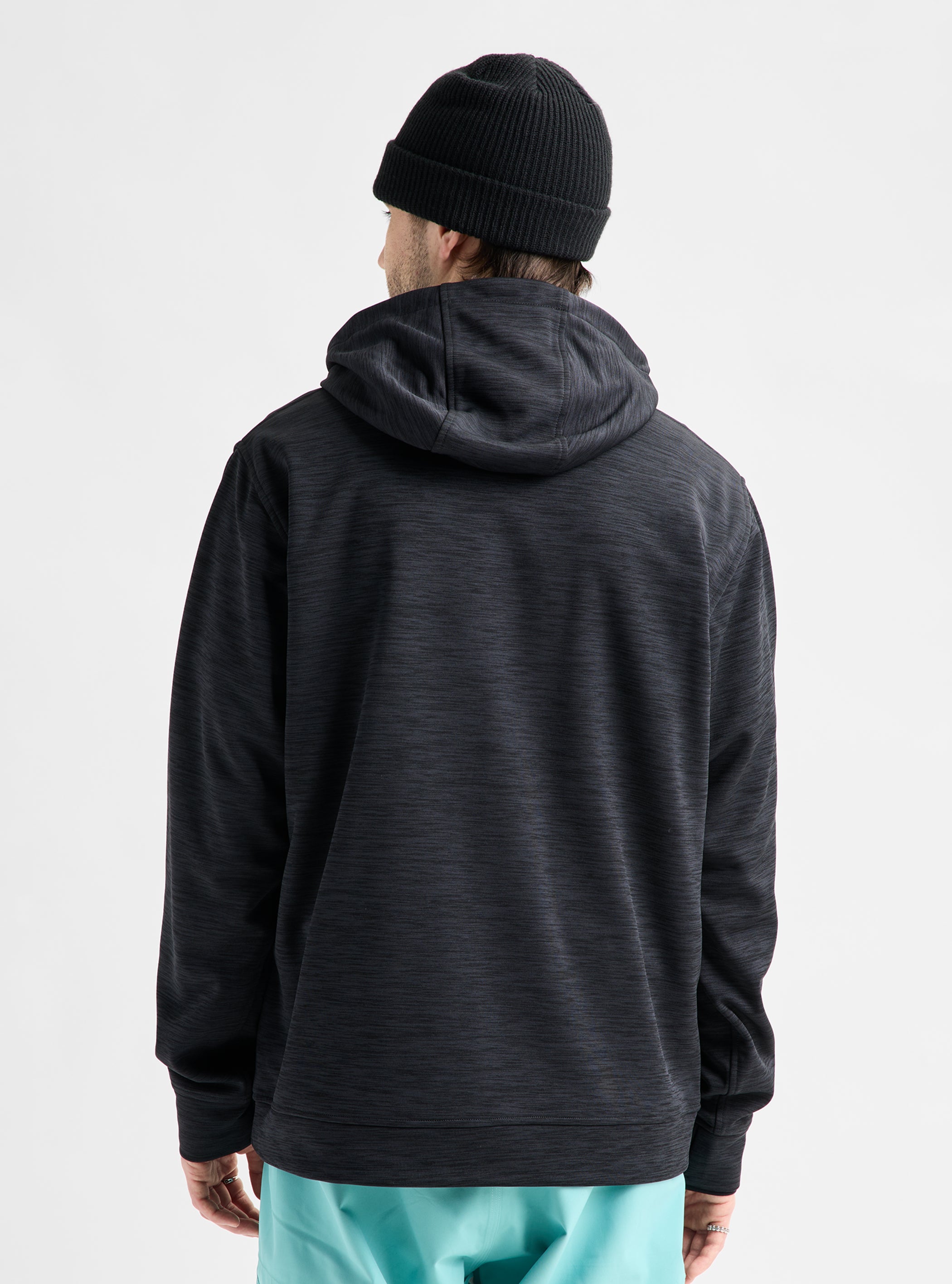 Product image of Men's Burton Oak Pullover Hoodie[Variant:True Black Heather]