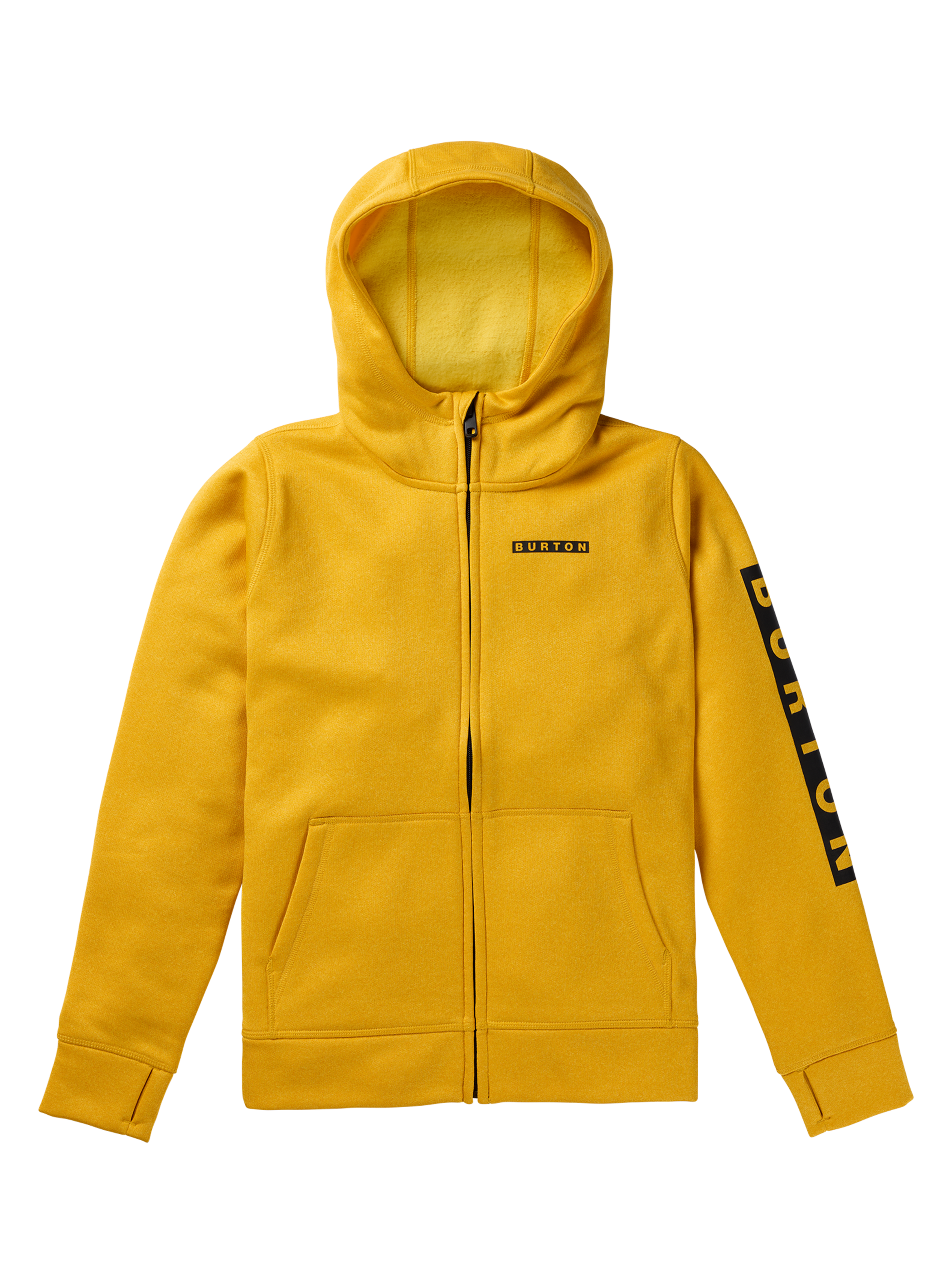 Product image of Kids' Burton Oak Full-Zip Hoodie[Variant:Goldenrod Heather]