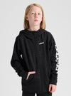 Product image of Kids' Burton Oak Full-Zip Hoodie[Variant:True Black Heather]