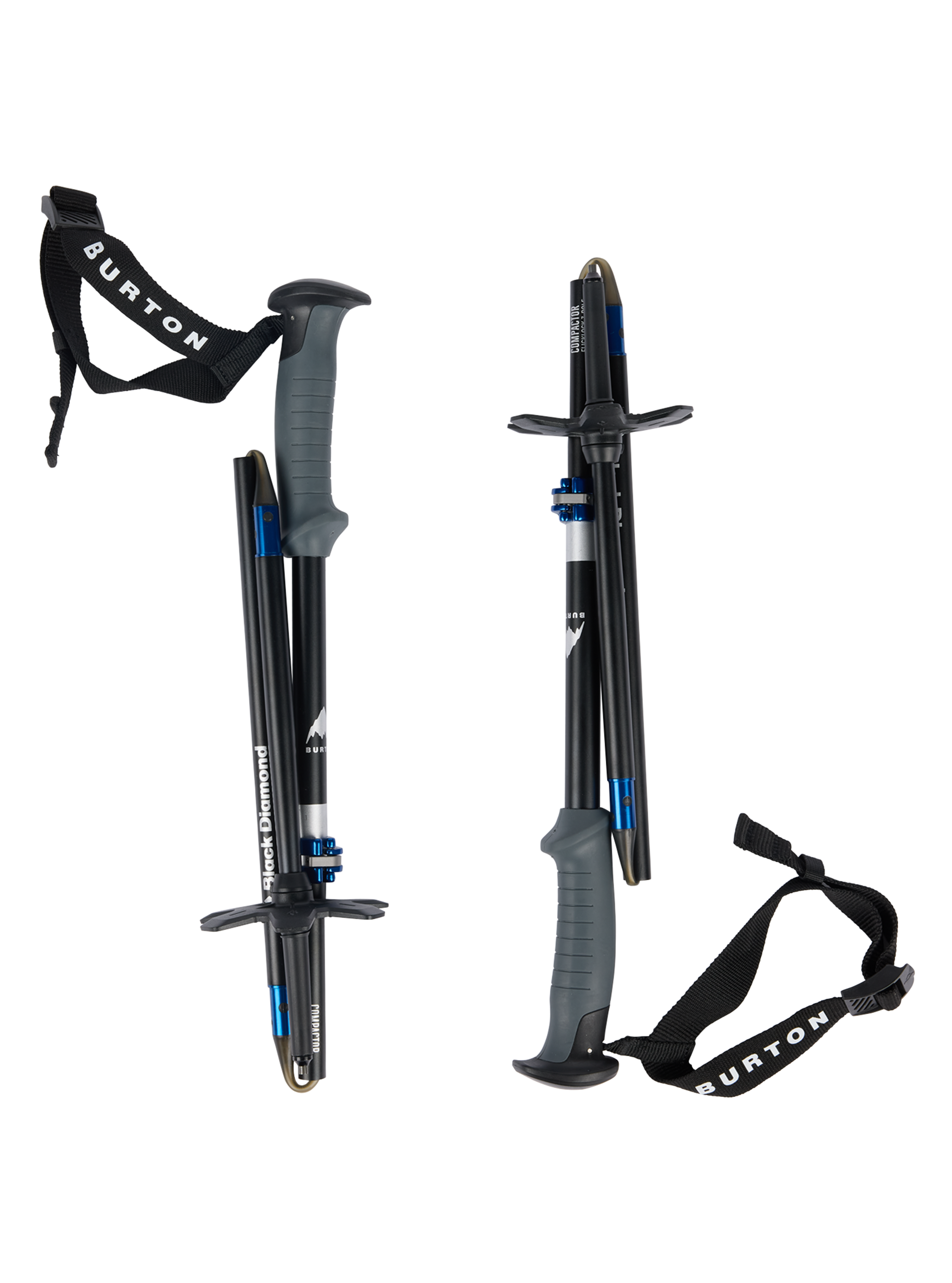 Product image of Burton x Black Diamond Compactor Poles[Variant:Black / Blue]