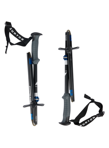 Burton x Black Diamond Compactor Poles | Backcountry | Burton.com