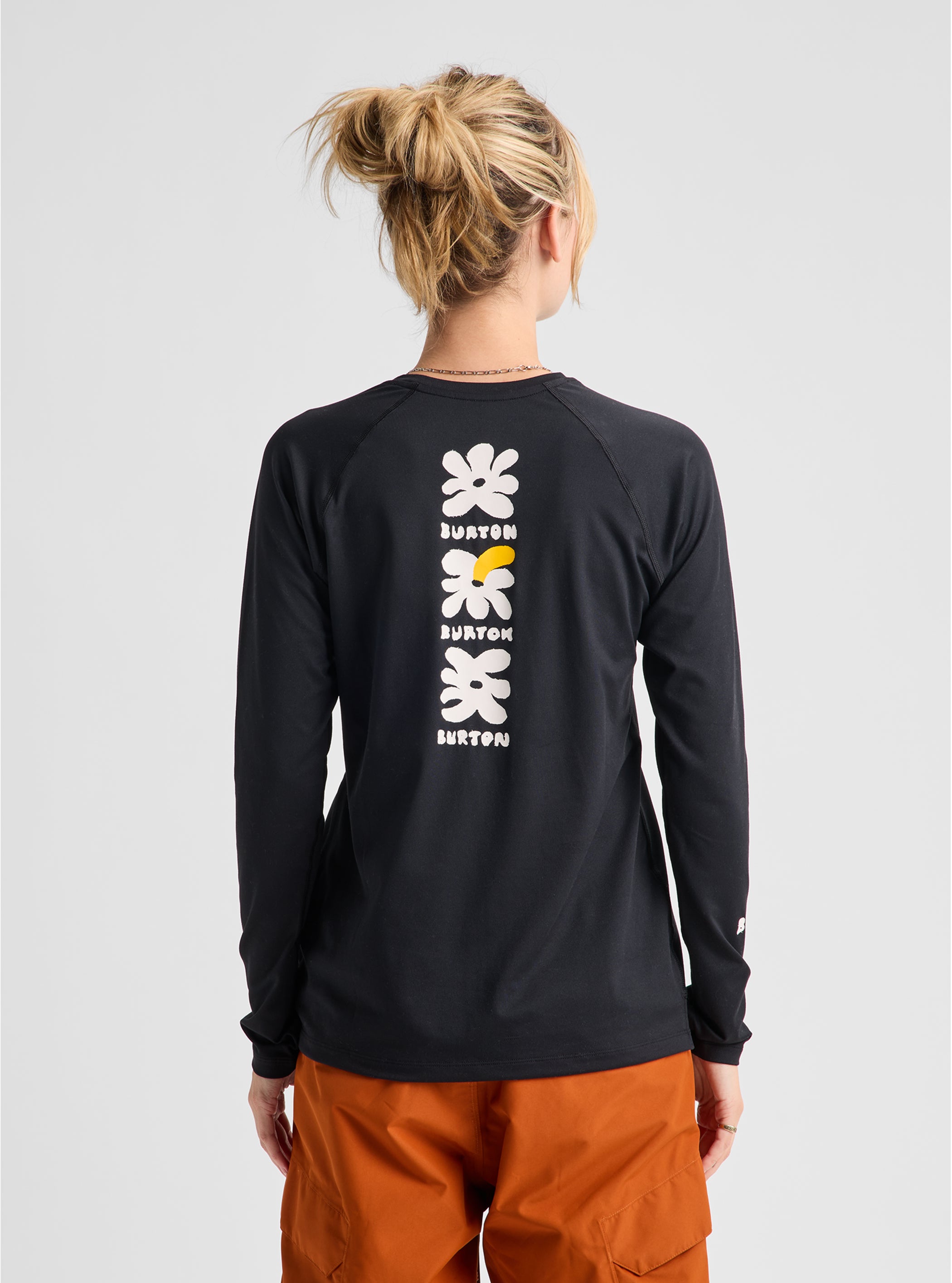 Product image of Women's Burton Roadie Base Layer Tech T-Shirt[Variant:True Black]