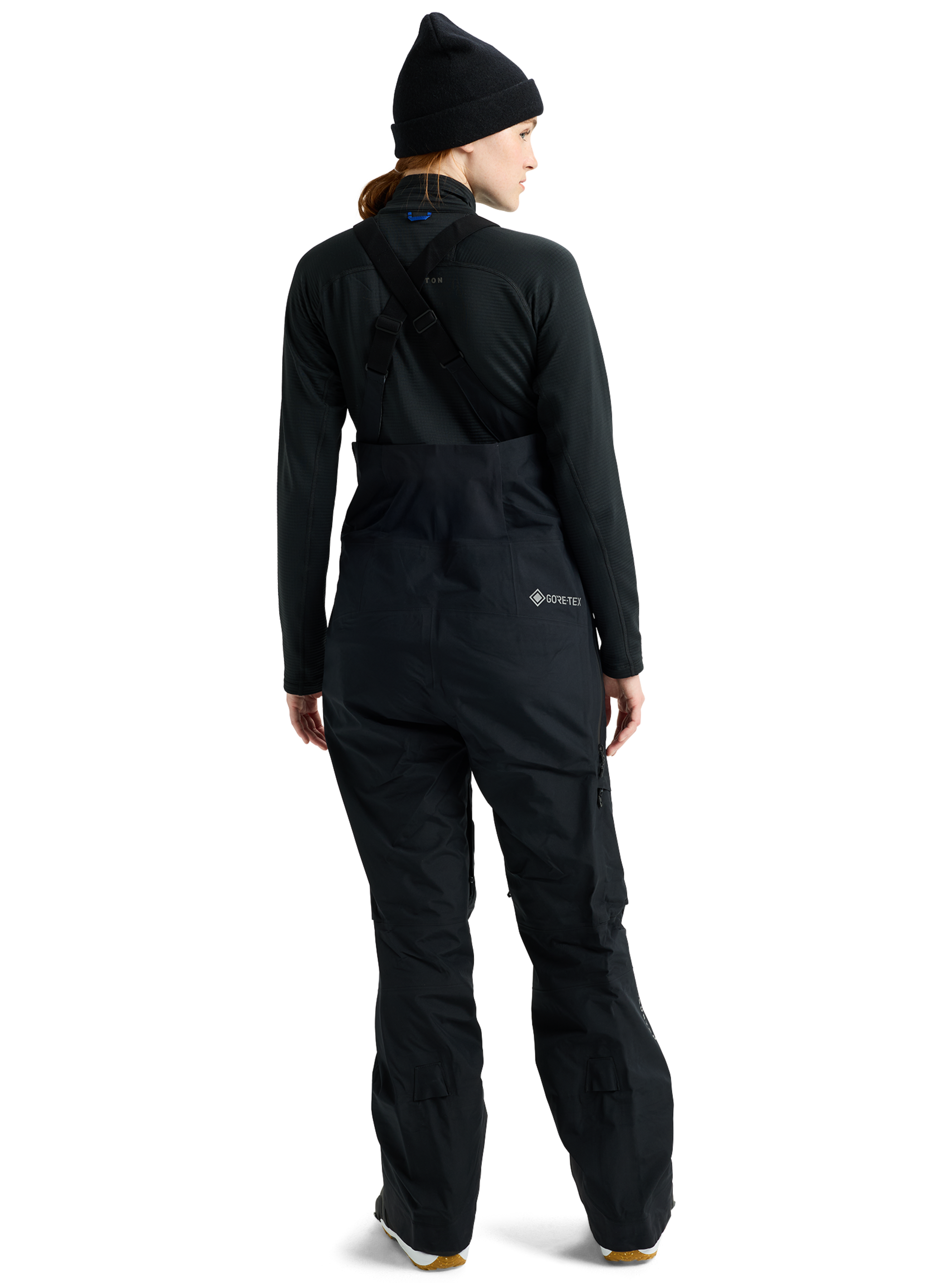 Product image of Women's Burton [ak] Kimmy GORE‑TEX 3L Stretch Bib Pants[Variant:True Black]