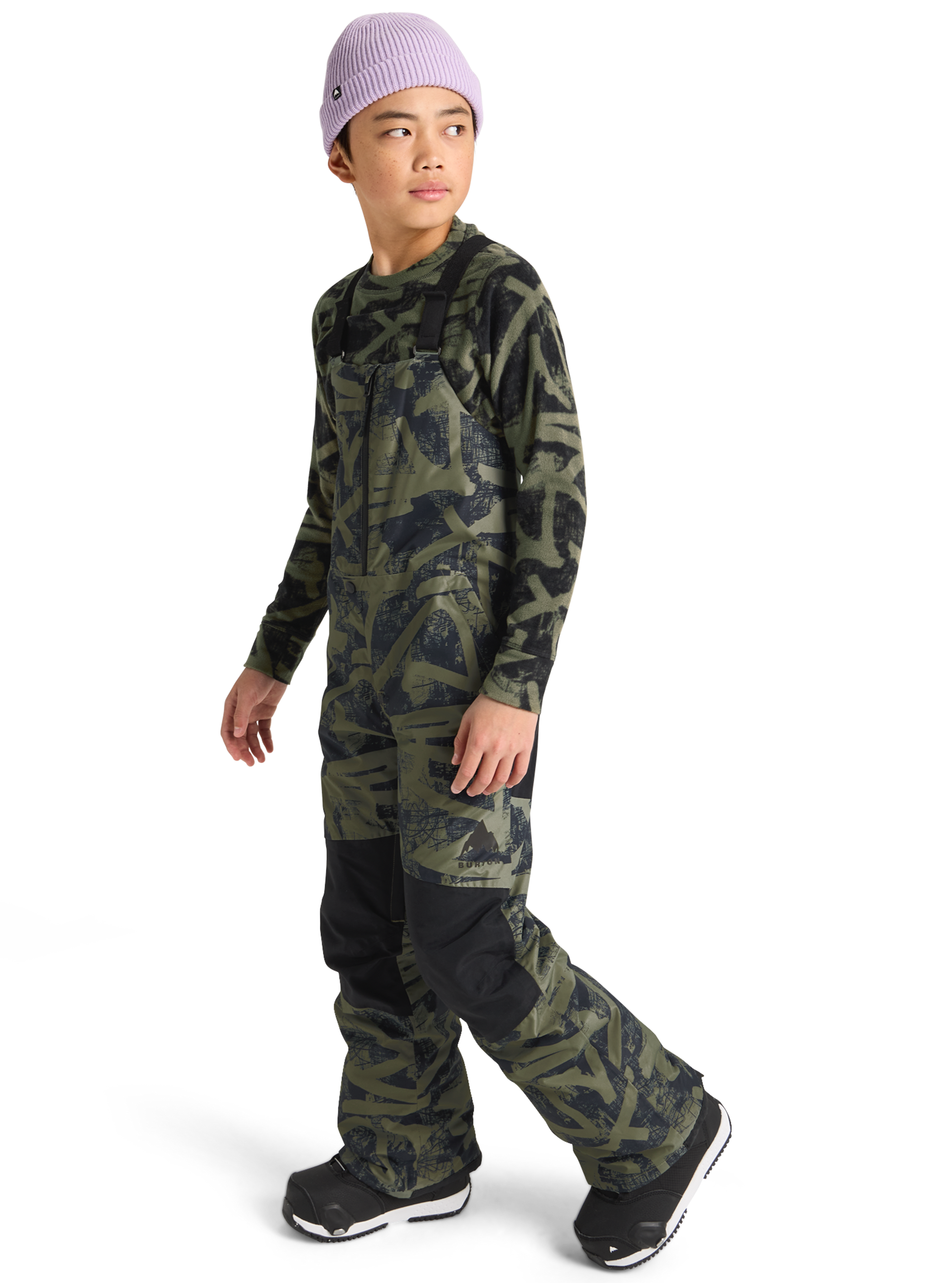 Product image of Kids' Burton Skylar 2L Bib Pants[Variant:Forest City Streets]