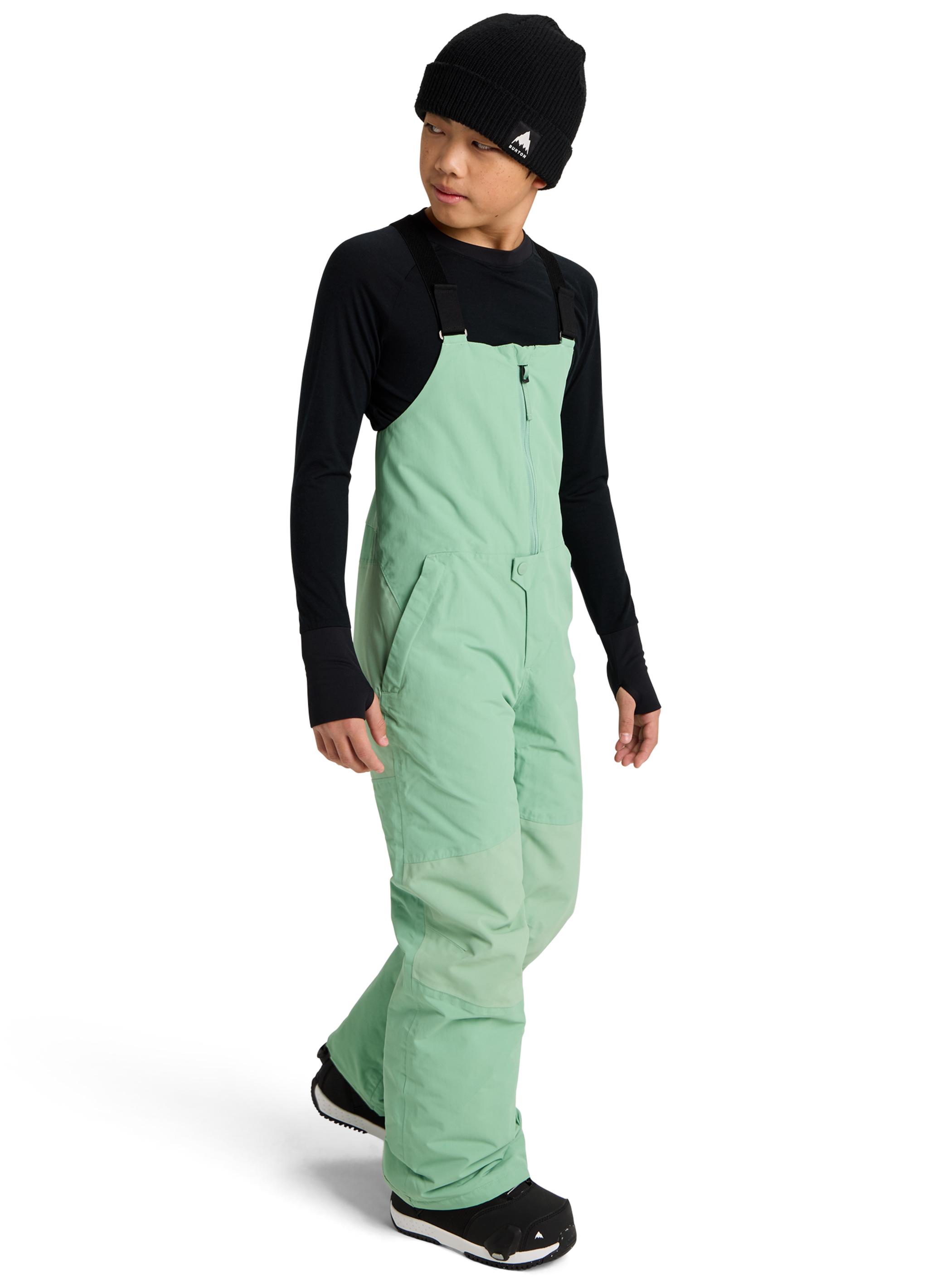 Product image of Kids' Burton Skylar 2L Bib Pants[Variant:Soft Sage]
