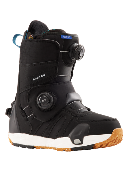 burton felix boa snowboard boots - women's - 2021/2022 2026 // THE SKI MONSTER the Vibram EcoStep outsole with traction lugs grips icy terrain and slippery parking lots with ease Master the Slopes: My Experience
