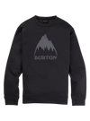 Product image of Men's Burton Oak Crewneck Pullover[Variant:True Black Heather]