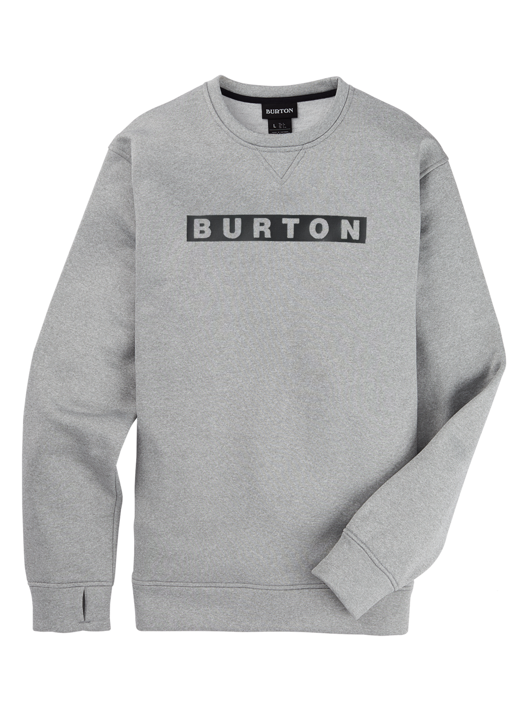 Product image of Men's Burton Oak Crewneck Pullover[Variant:Gray Heather]