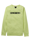 Product image of Men's Burton Oak Crewneck Pullover[Variant:Glow Yellow Green Heather]