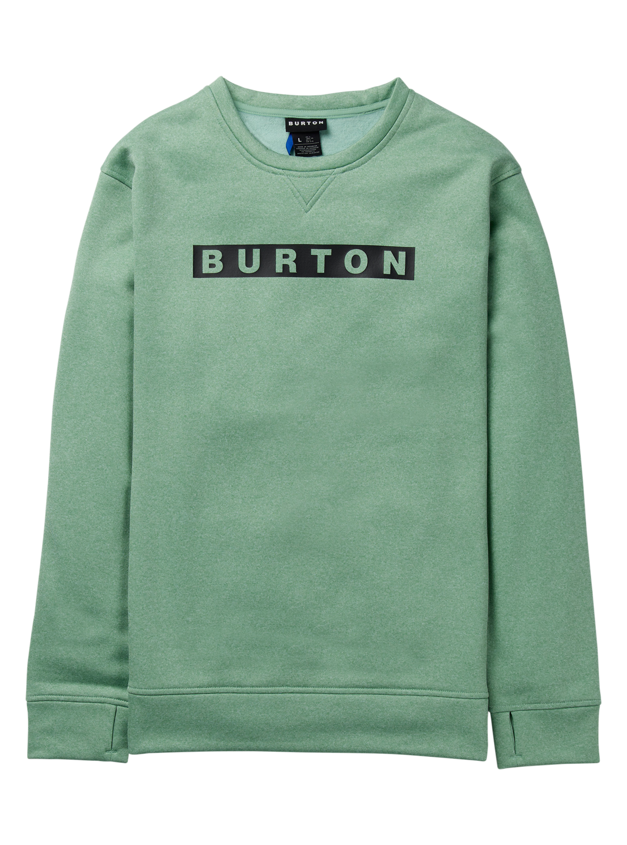 Product image of Men's Burton Oak Crewneck Pullover[Variant:Soft Sage Heather]
