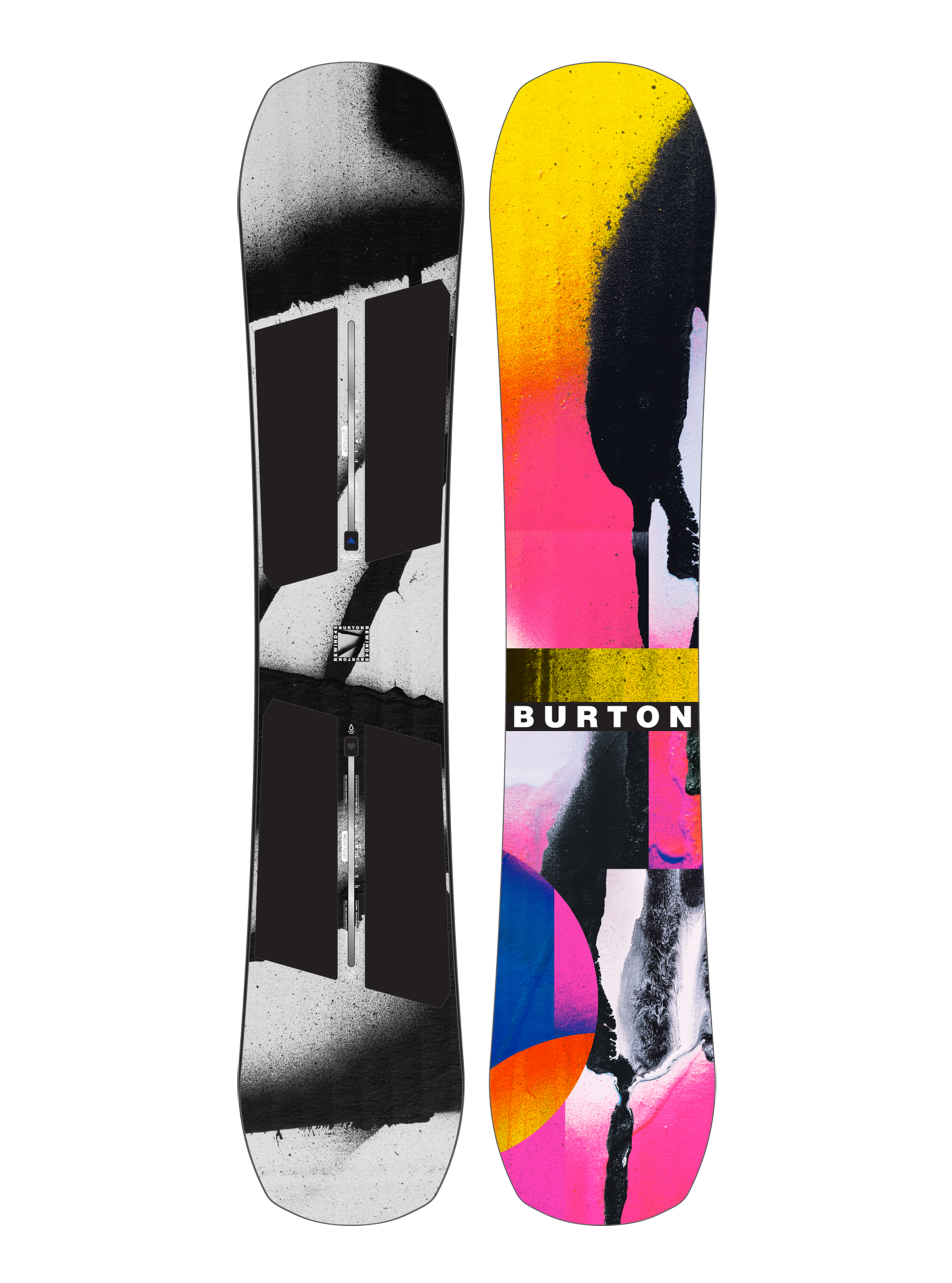 burton blender snowboards Rewind Camber Snowboard, Spray Paint / 145 Avet Reel Clamp Set Combo - Trout Camber‐dominant design gives you Material:Digital Download