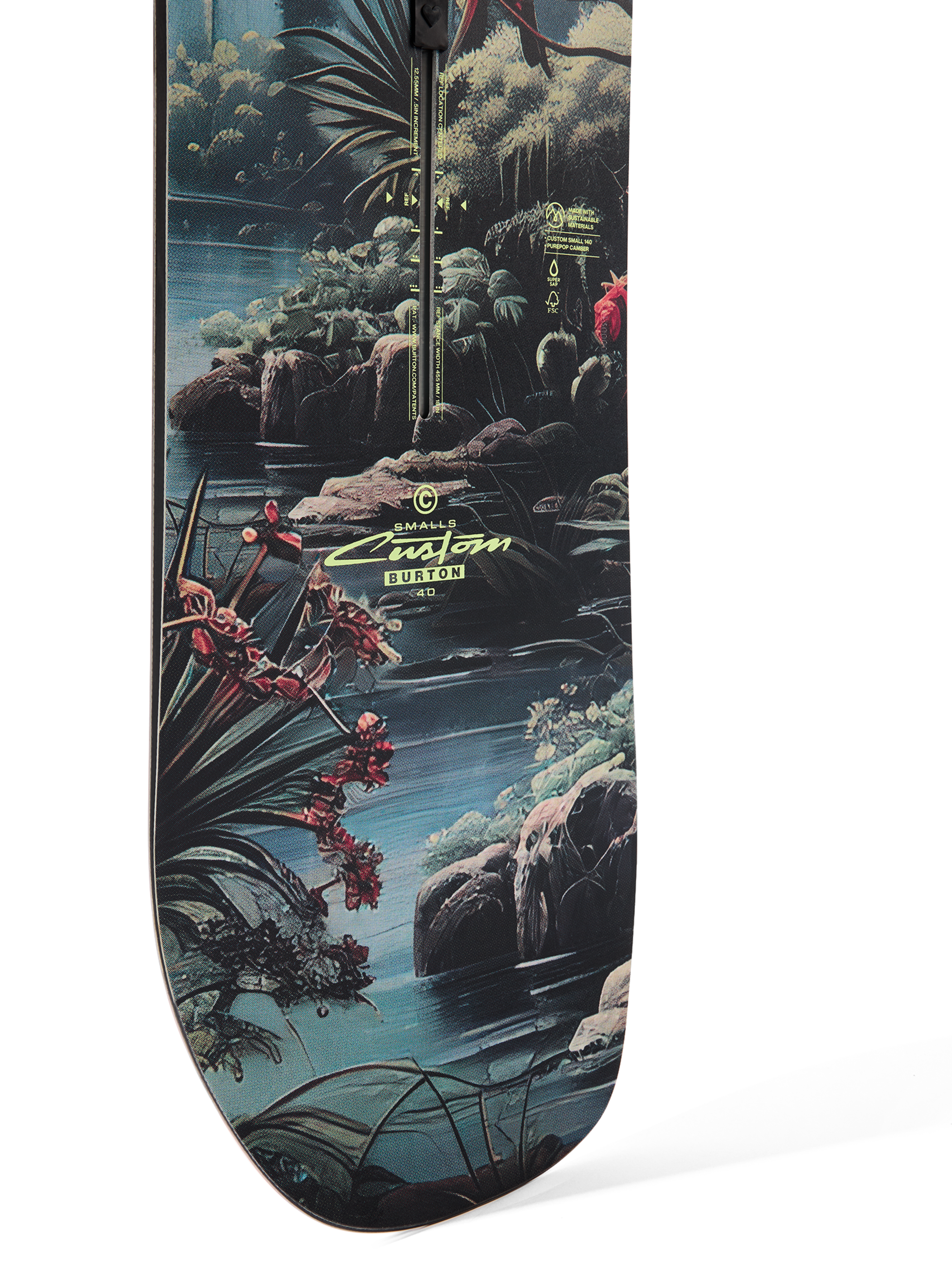Kids' Burton Custom Smalls Camber Snowboard