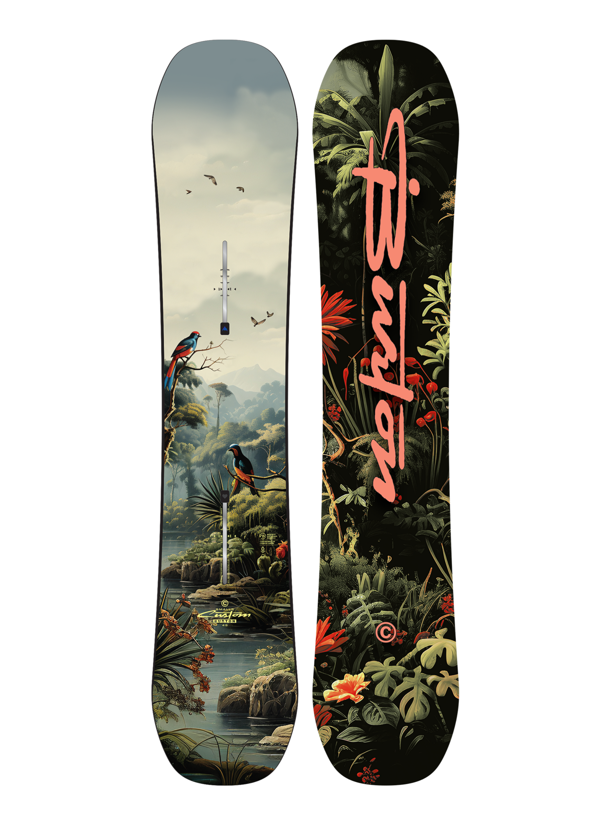 Kids' Burton Custom Smalls Camber Snowboard