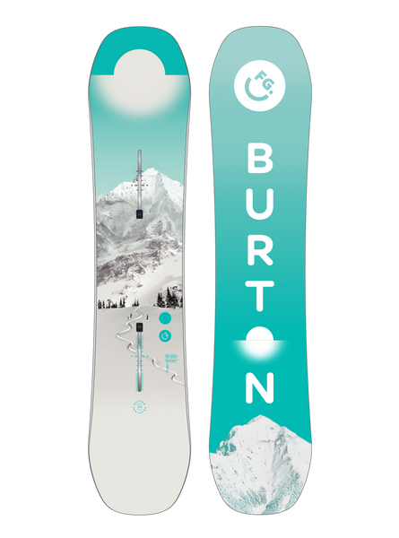 Kids' Burton Feelgood Smalls Camber Snowboard Winter 2027