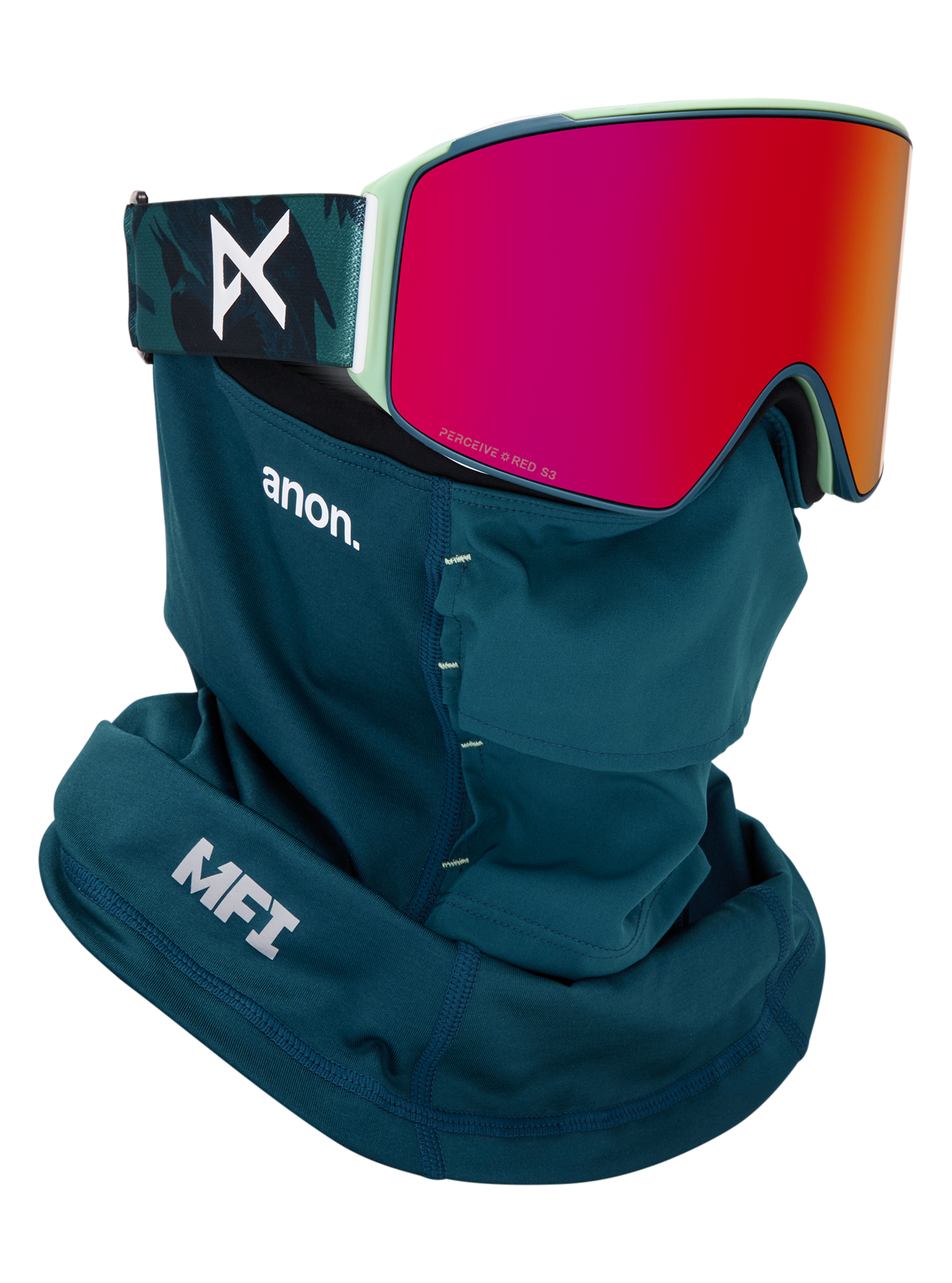 Anon M4 Goggles (Cylindrical) + Bonus Lens + MFI® Face Mask